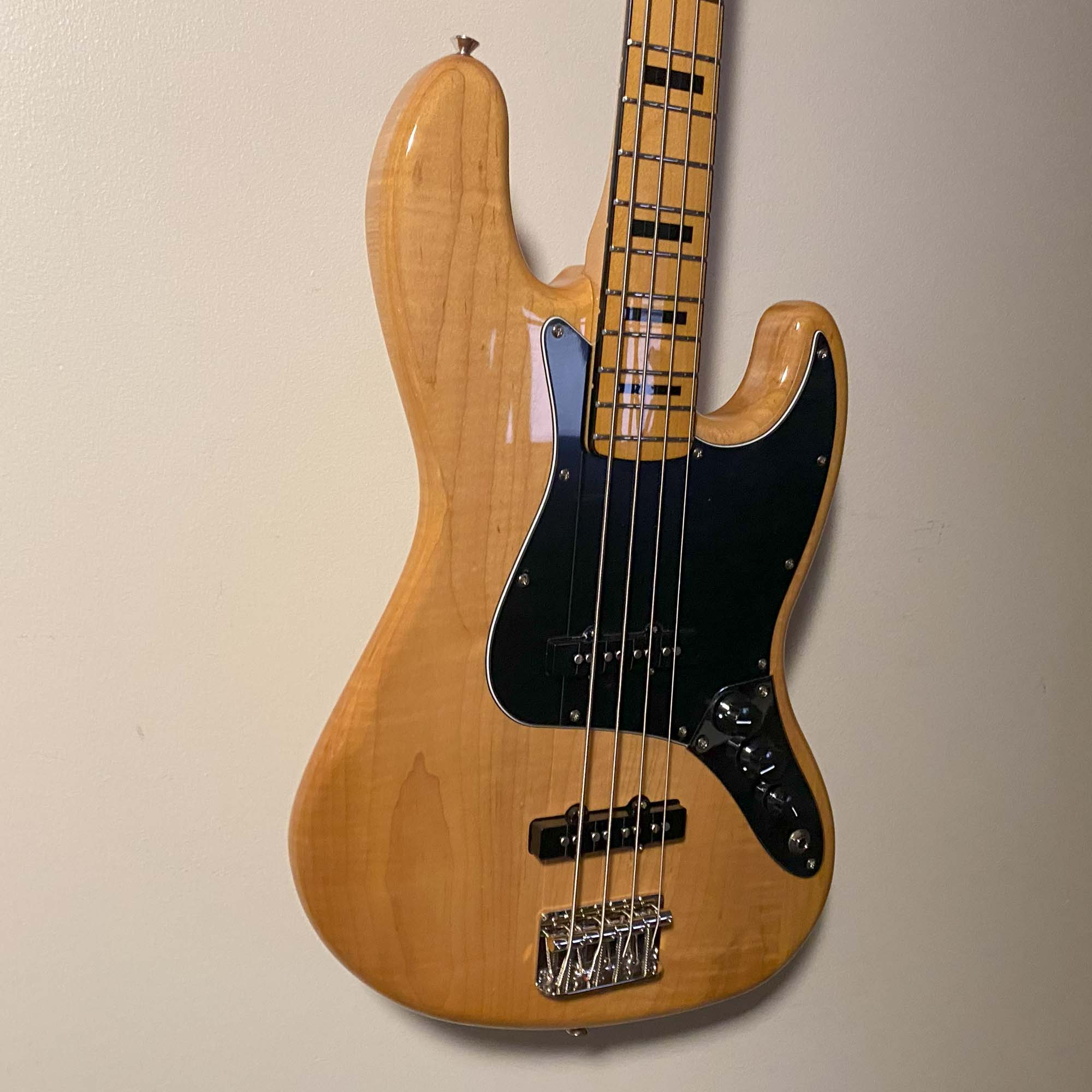 Used Squier Classic Vibe 70s Jazz Bass - Natural