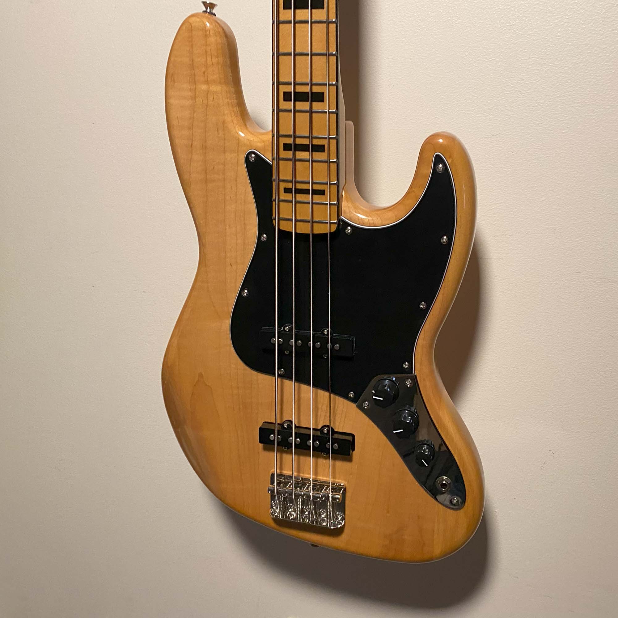 Used Squier Classic Vibe 70s Jazz Bass - Natural