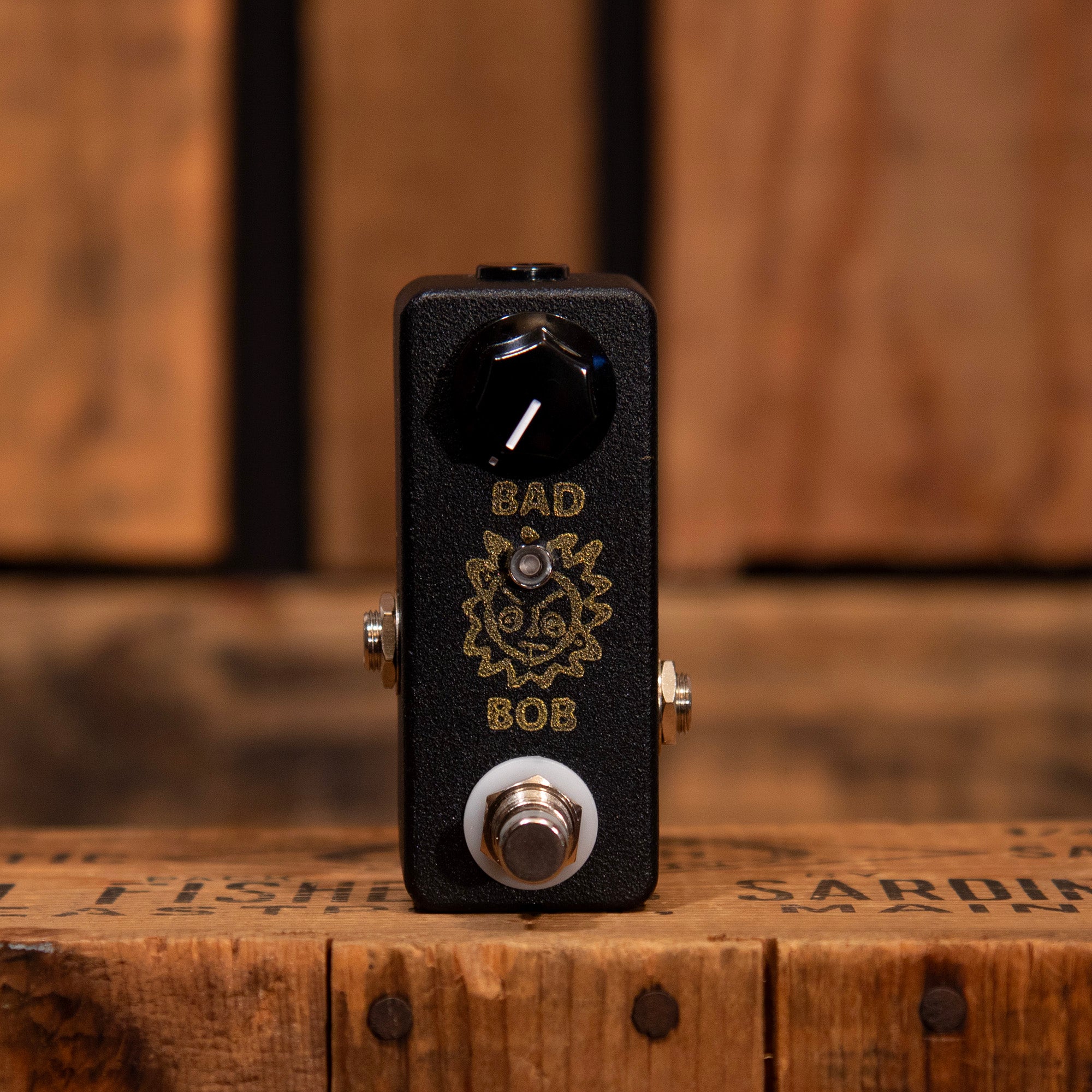 Analog Man Mini Bad Bob Booster, Black Powdercoat