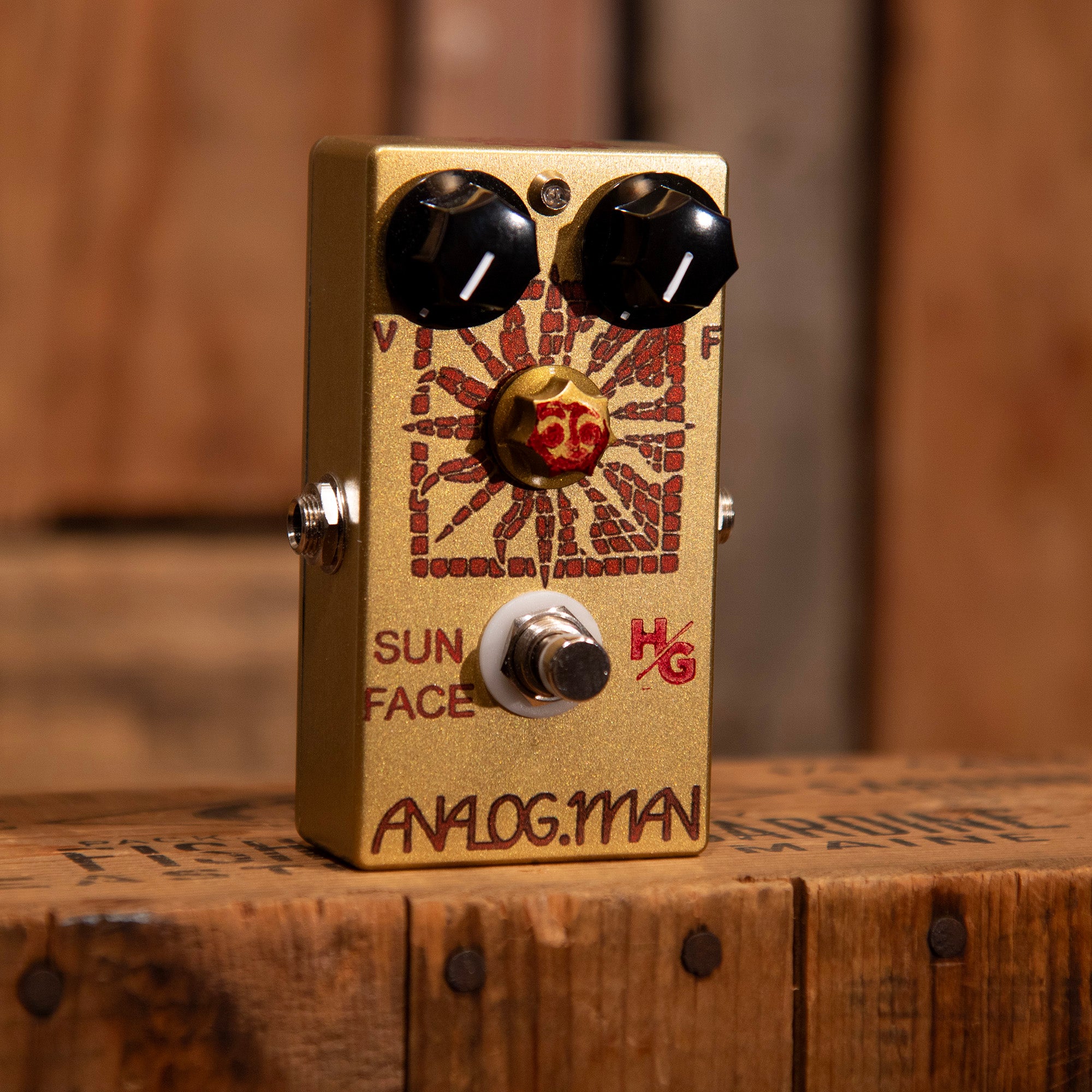 ギター Analog.man Sunface Fuzz High gain Analog Man Sun Face Fuzz, Vintage Ge, High Gain