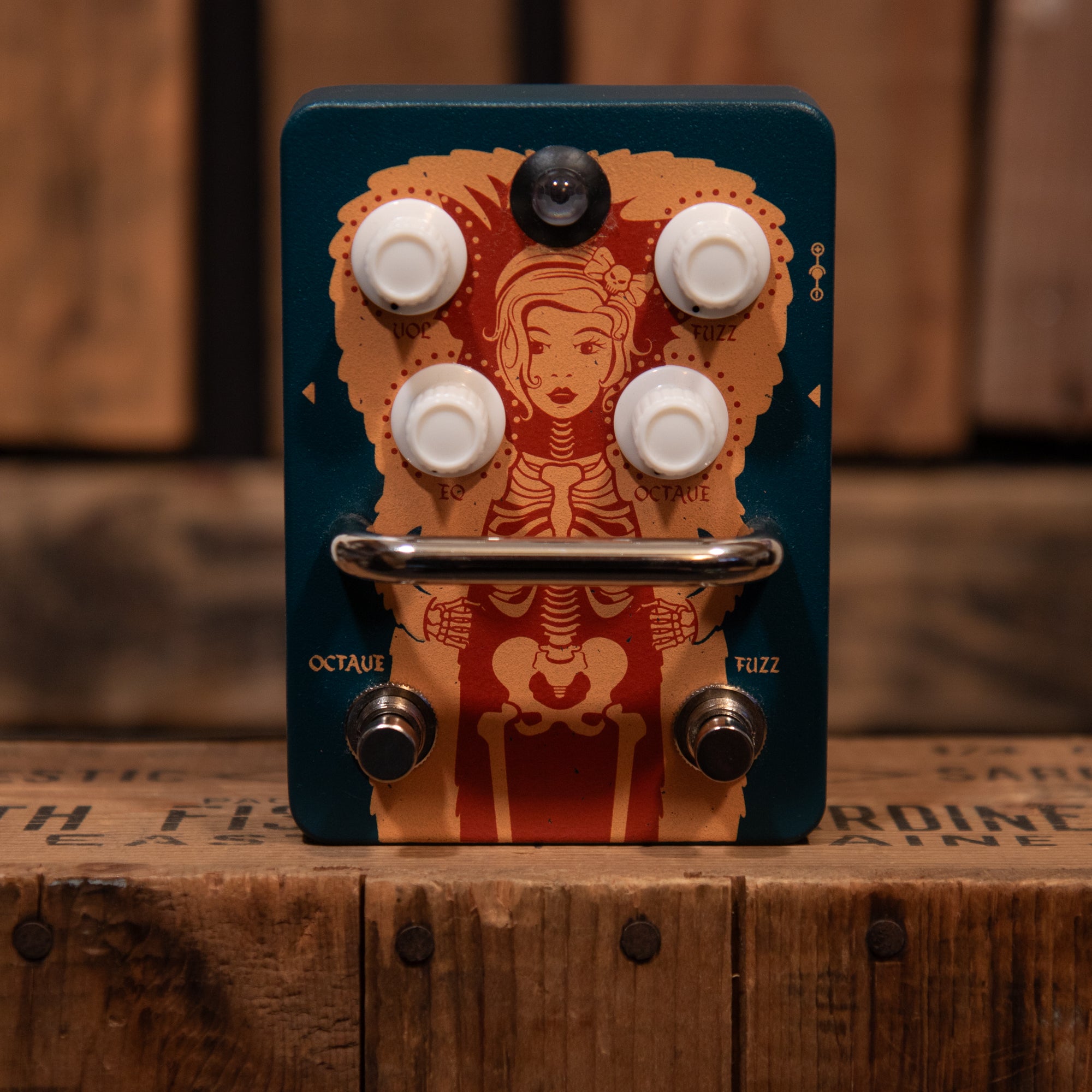 Orange Fur Coat Octave Fuzz