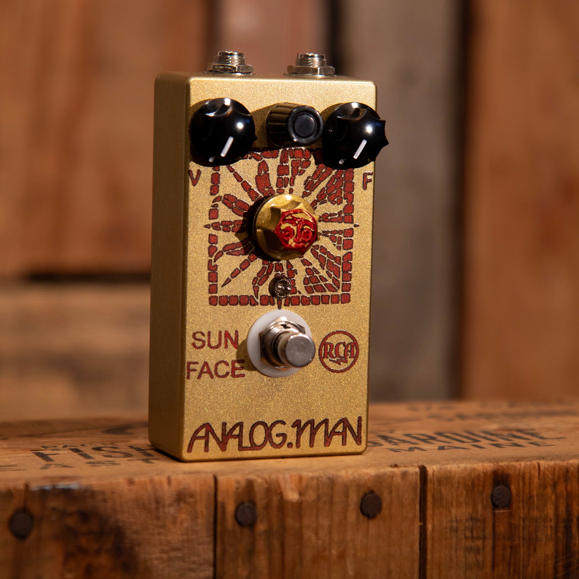 Analog Man Sun Face Fuzz, RCA Ge