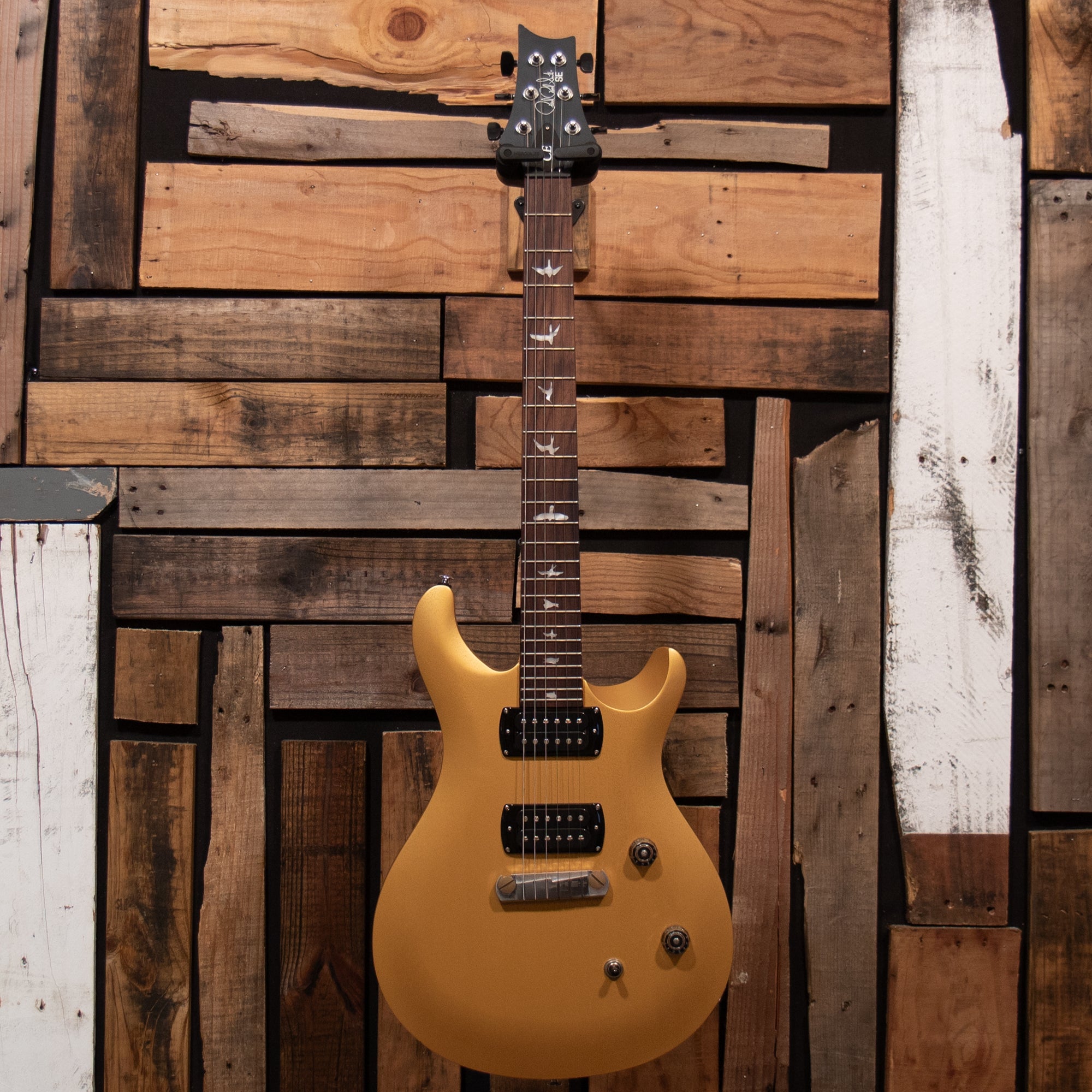 PRS SE CE 24 Standard Stoptail Satin - Metallic Gold