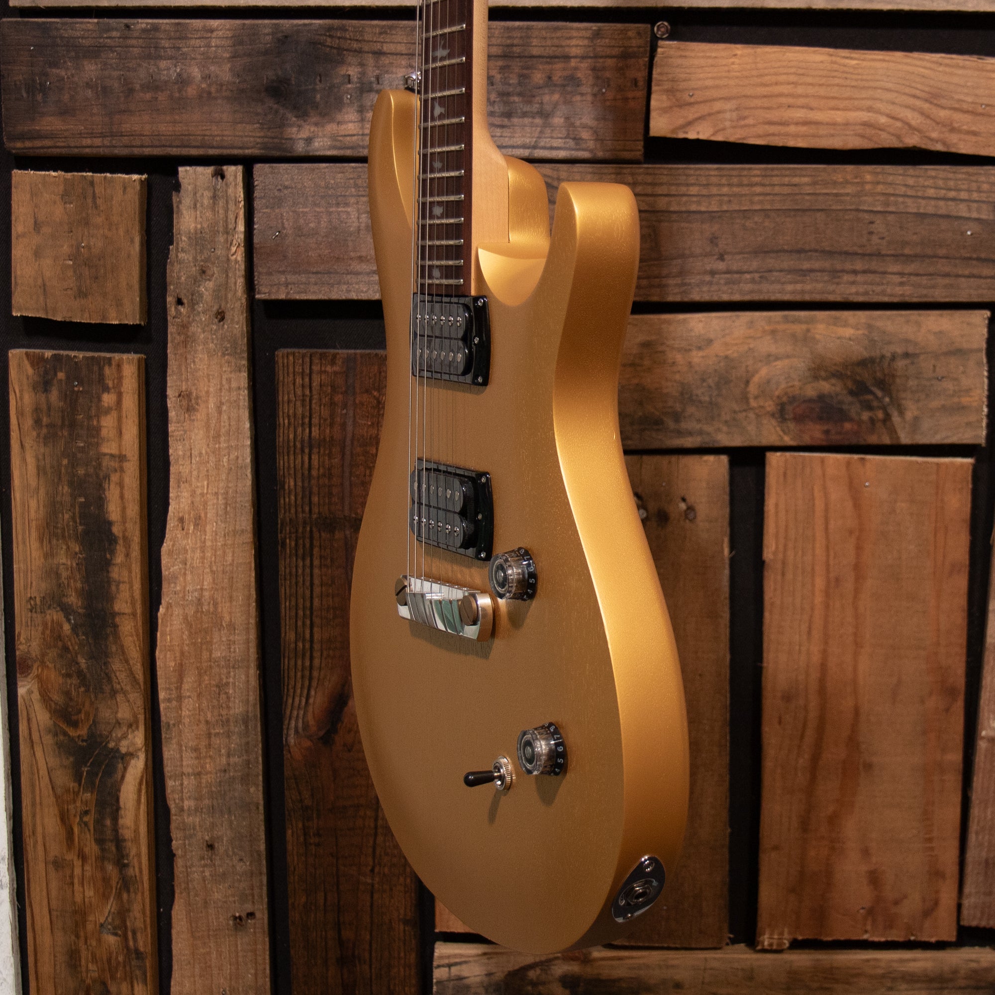 PRS SE CE 24 Standard Stoptail Satin - Metallic Gold