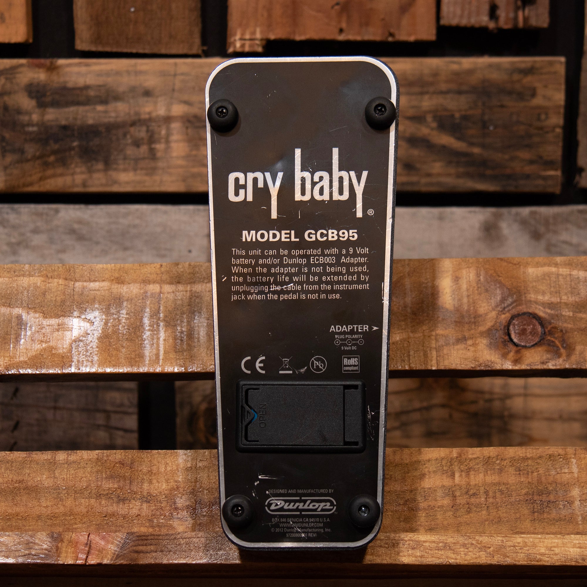 Dunlop GCB95 Crybaby Standard Wah