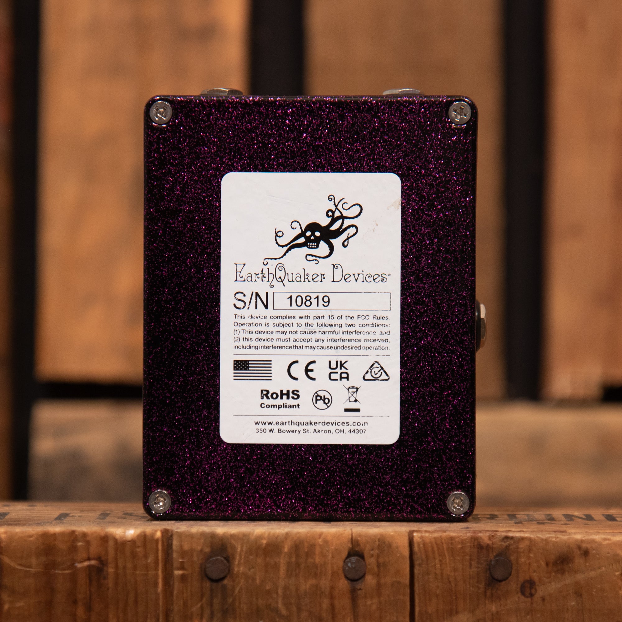 Earthquaker Devices Astral Destiny, Purple Sparkle