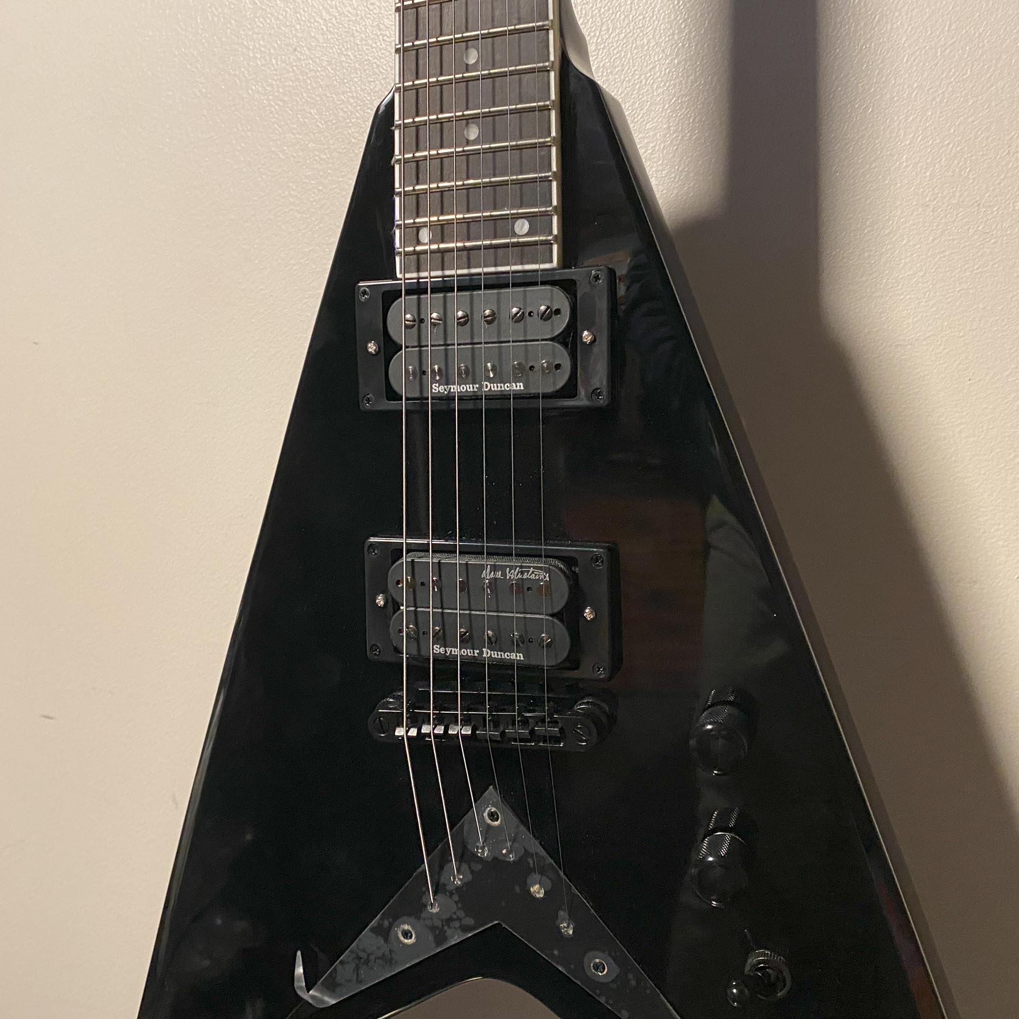 Kramer Dave Mustaine Vanguard Electric Guitar - Ebony