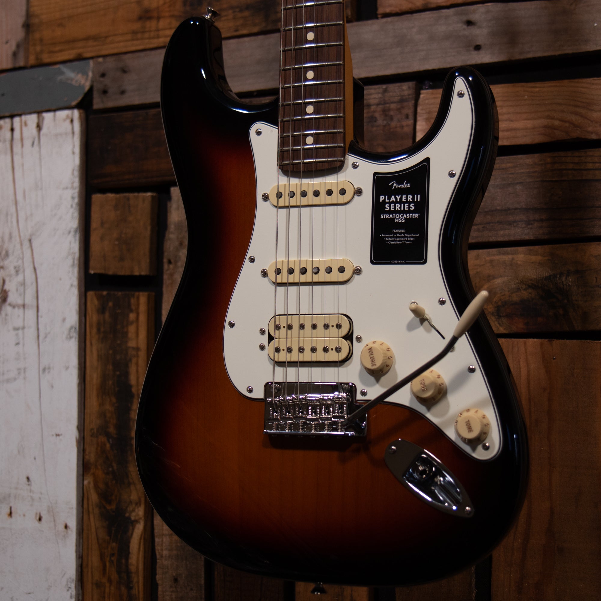 Fender Player II Stratocaster HSS - 3-Color Sunburst