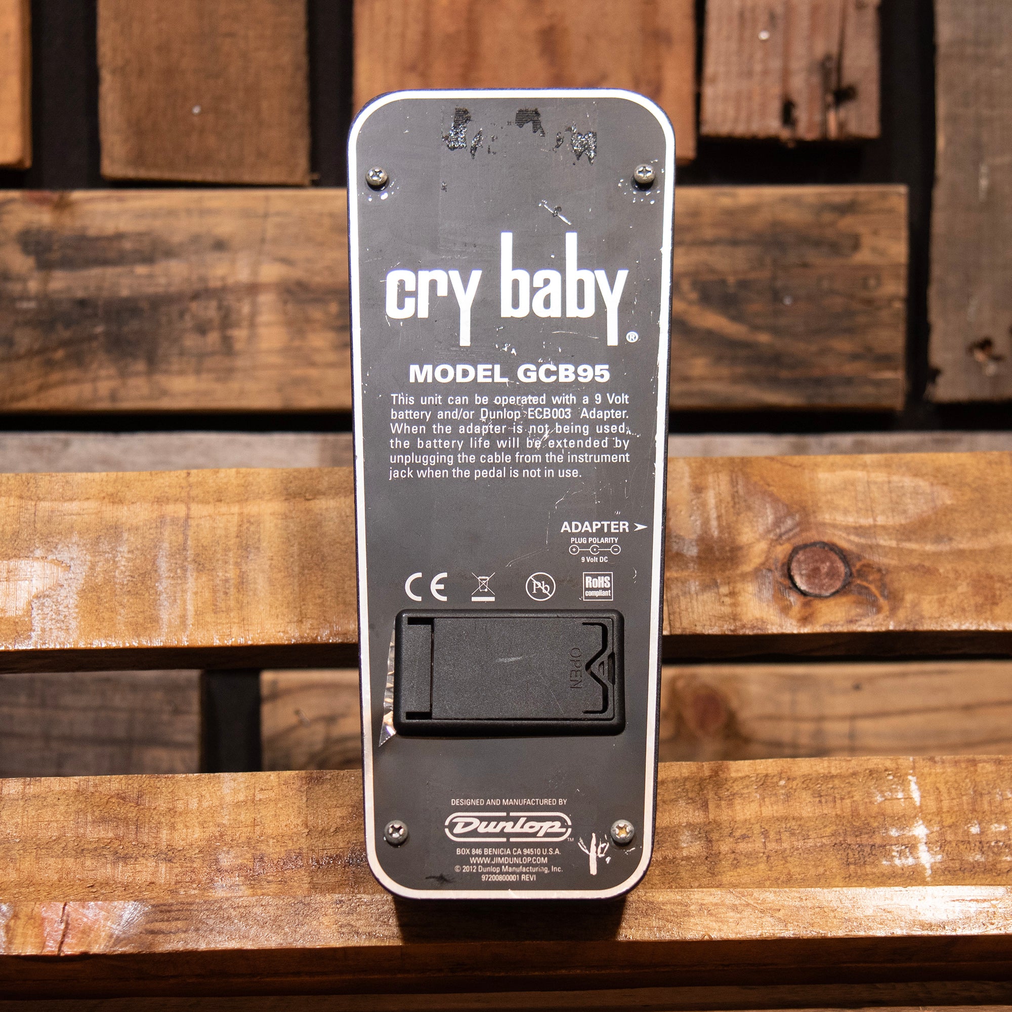 Dunlop GCB95 Cry Baby Wah