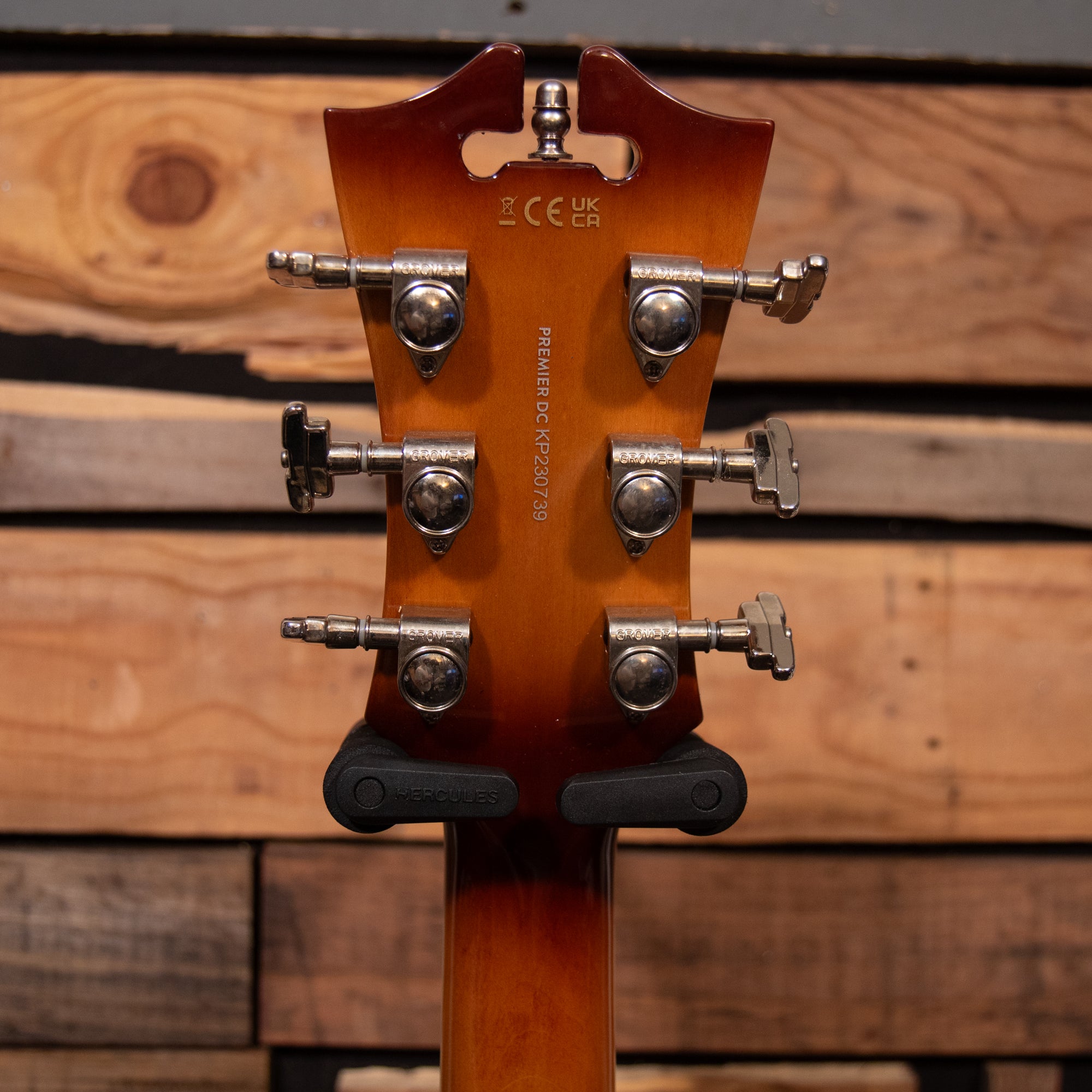 D'Angelico Premier DC -  Dark Iced Tea Burst