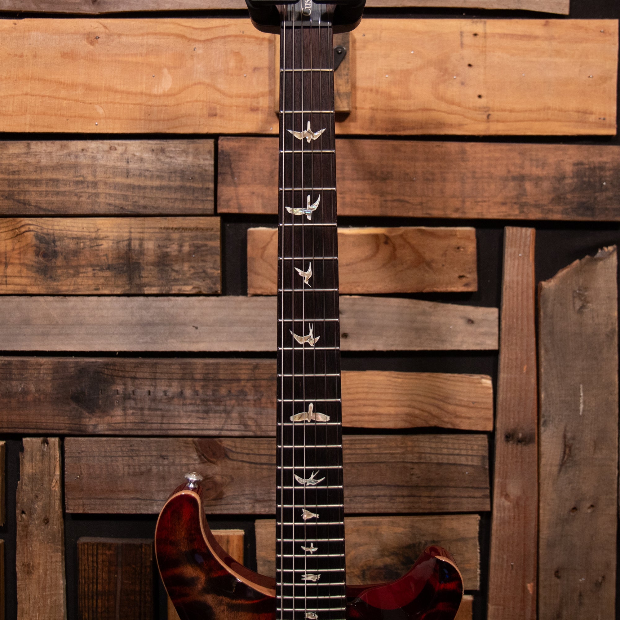 PRS Custom 24-08 - Charcoal Cherry Burst, 2021