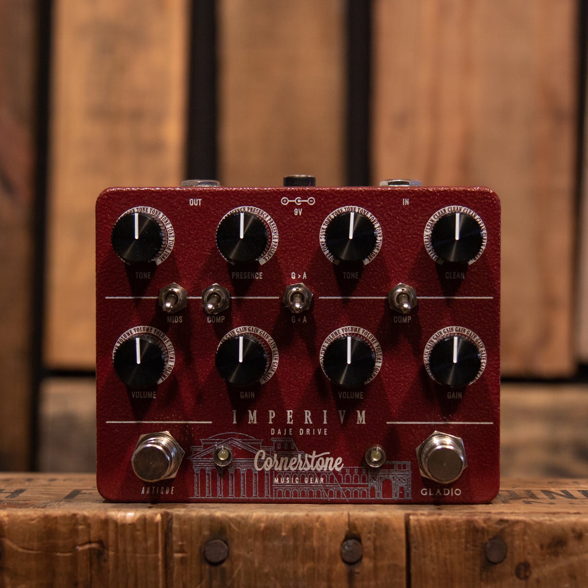 cornerstone imperium pedal Cornerstone Music Gear Imperium Dual Overdrive Pedal