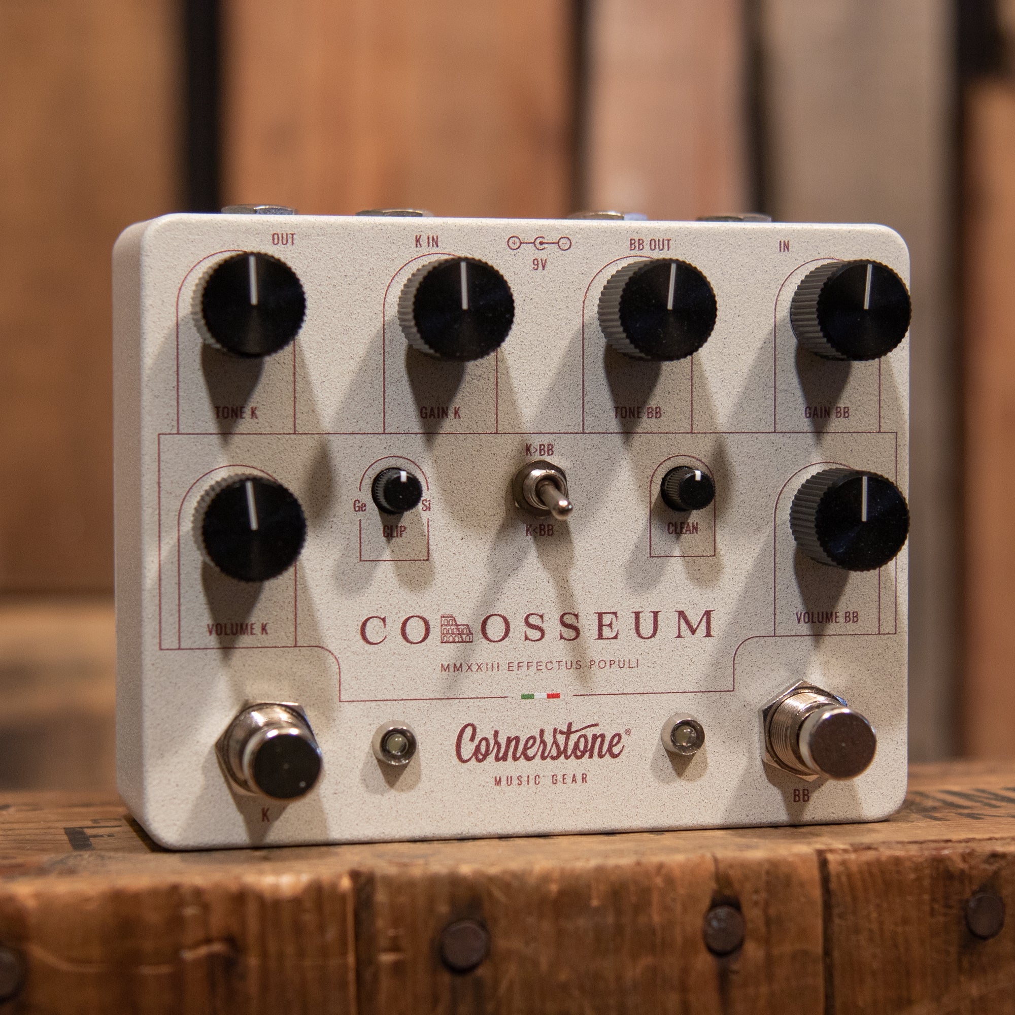 Cornerstone Music Gear Colosseum Dual Overdrive Pedal