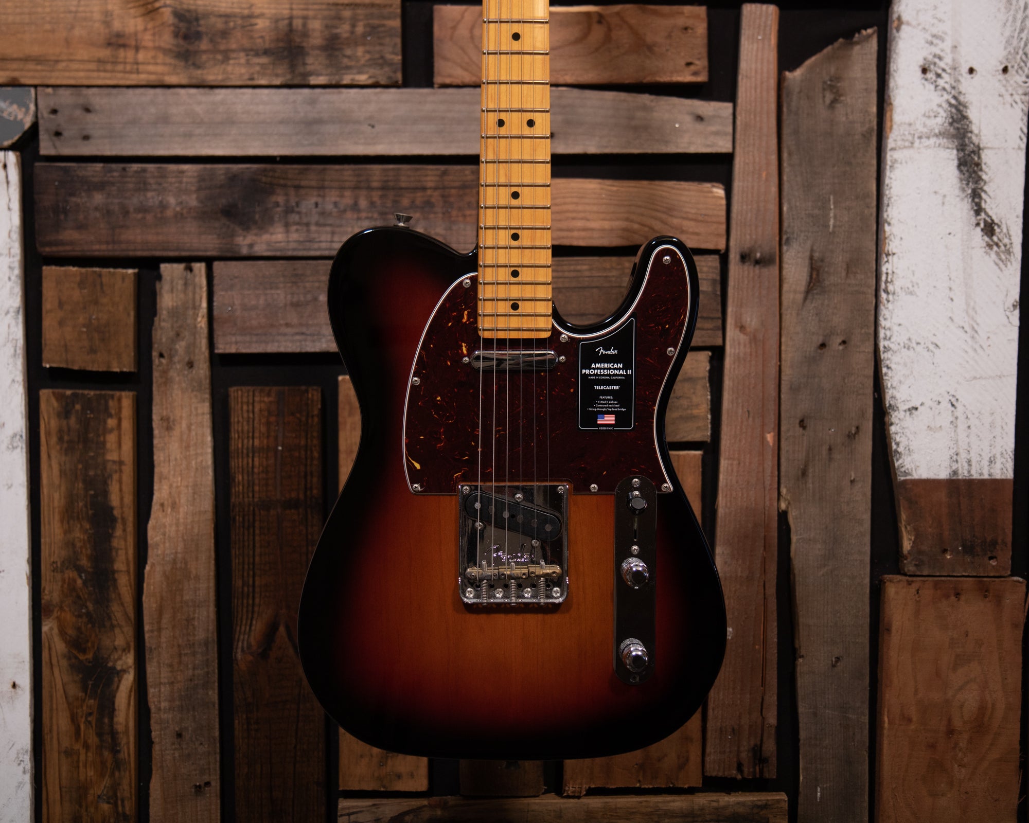 Fender American Professional II Telecaster - 3 Tone Sunburst