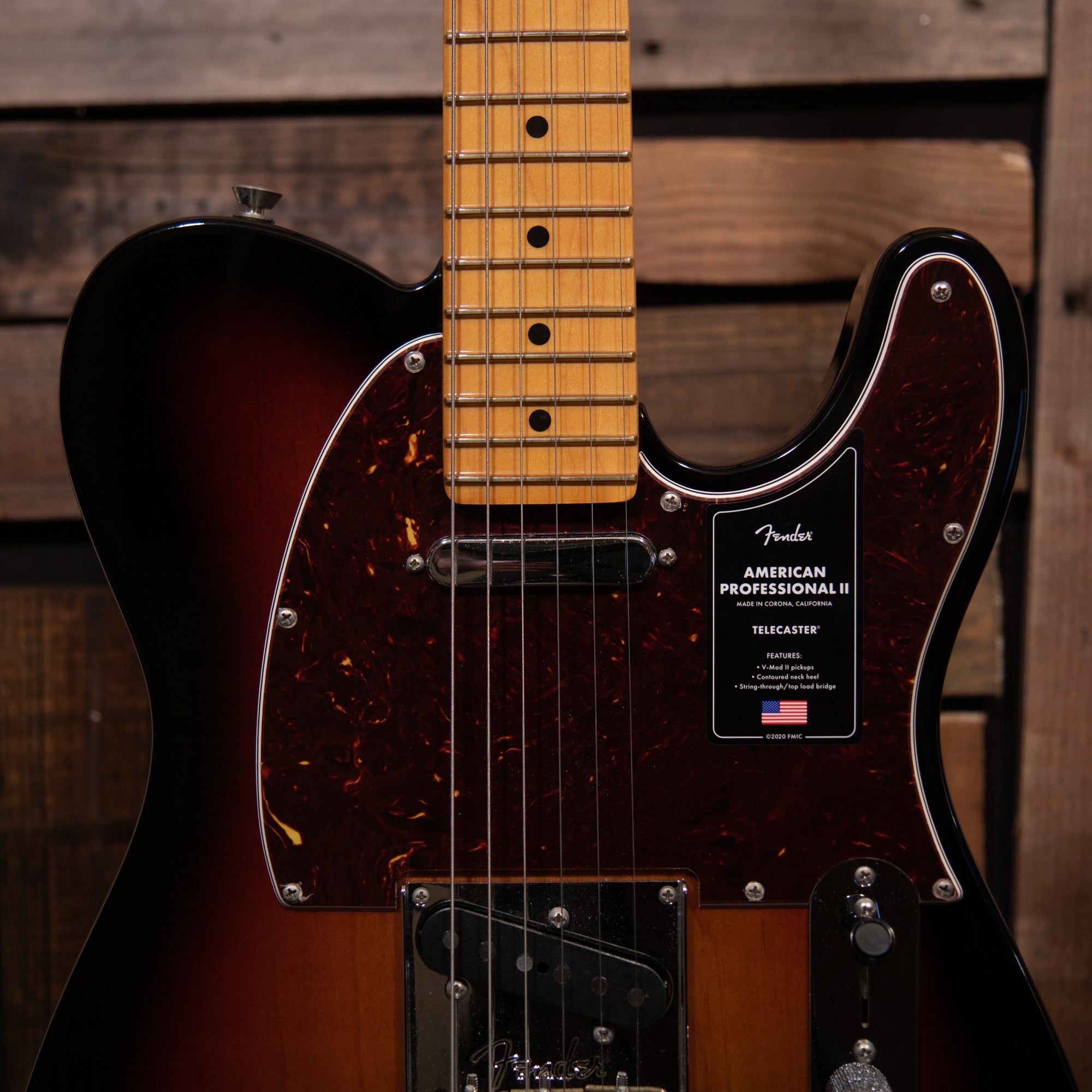 Fender American Professional II Telecaster - 3 Tone Sunburst