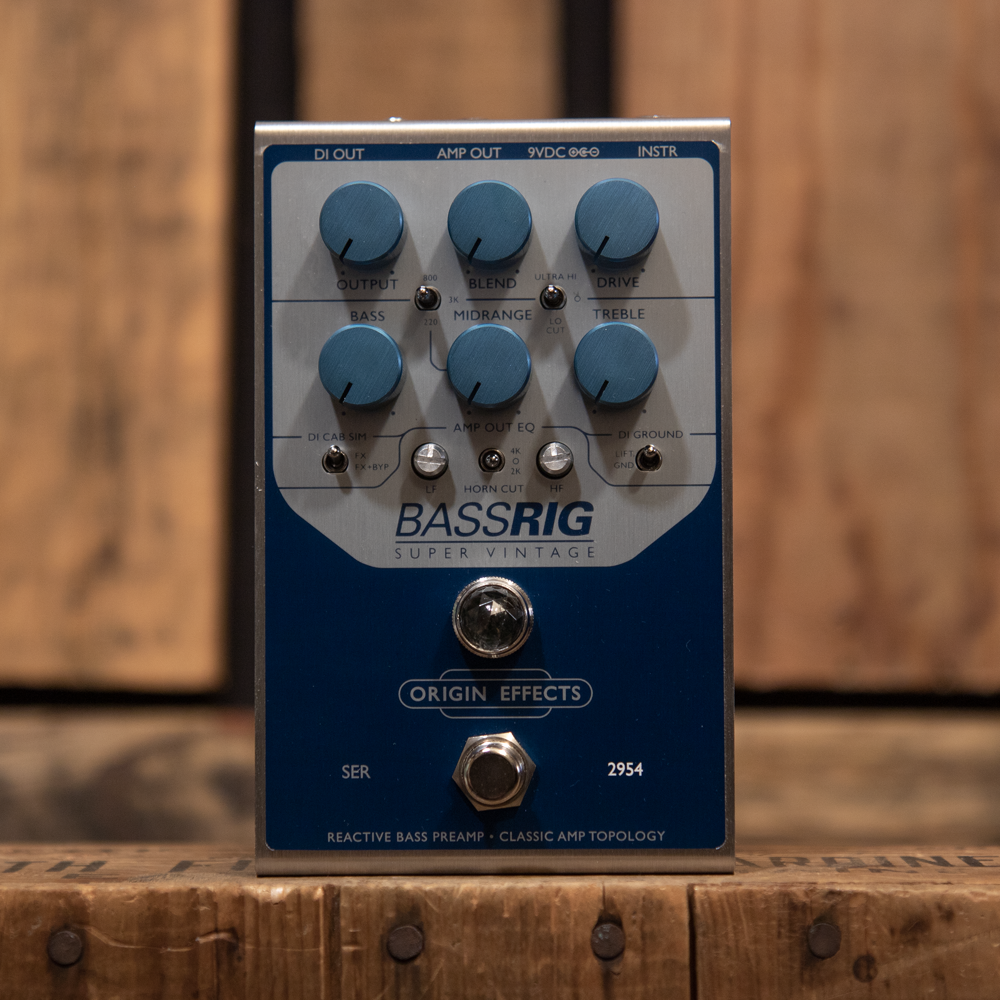 Origin Effects BassRig Super Vintage Bass Preamp