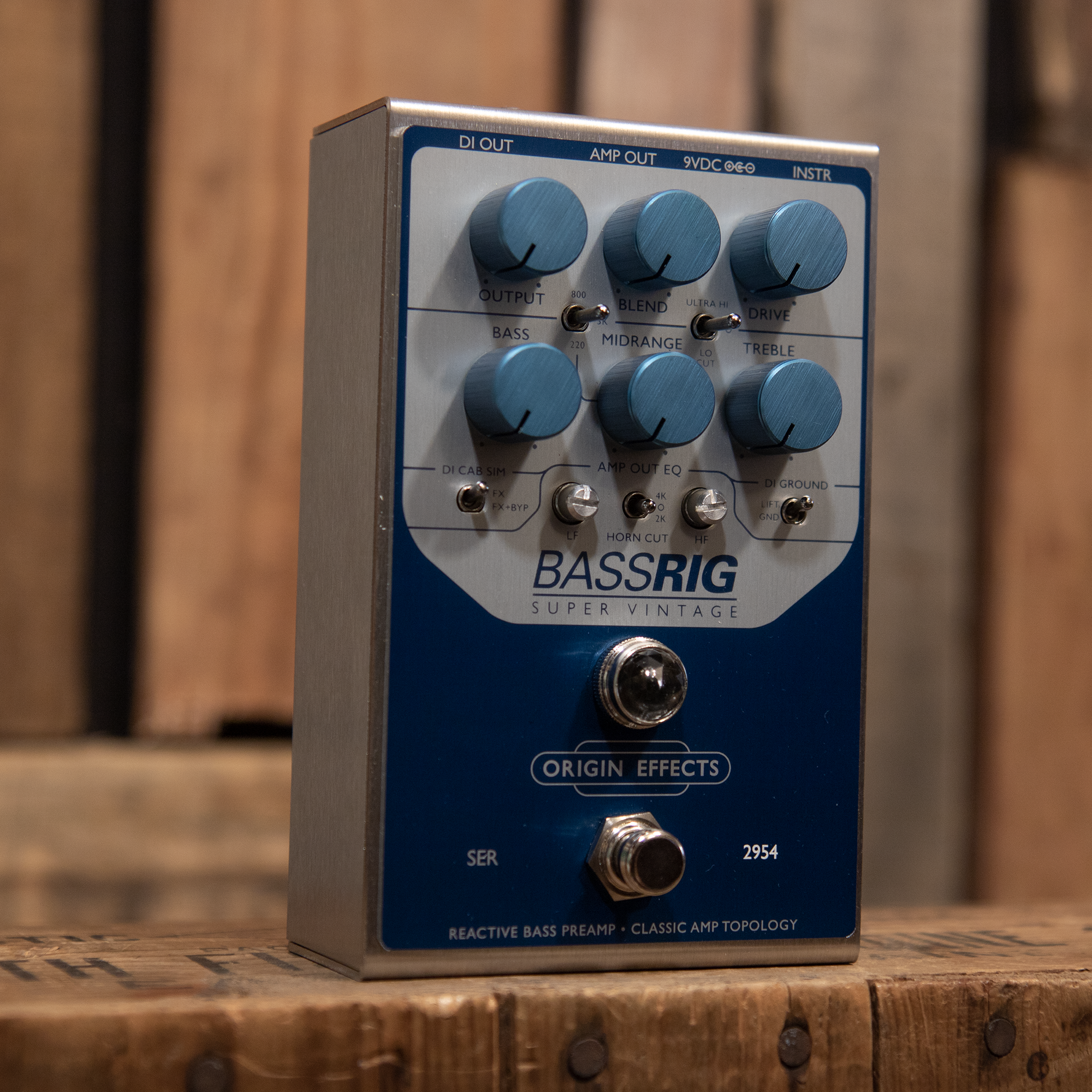 Origin Effects BassRig Super Vintage Bass Preamp