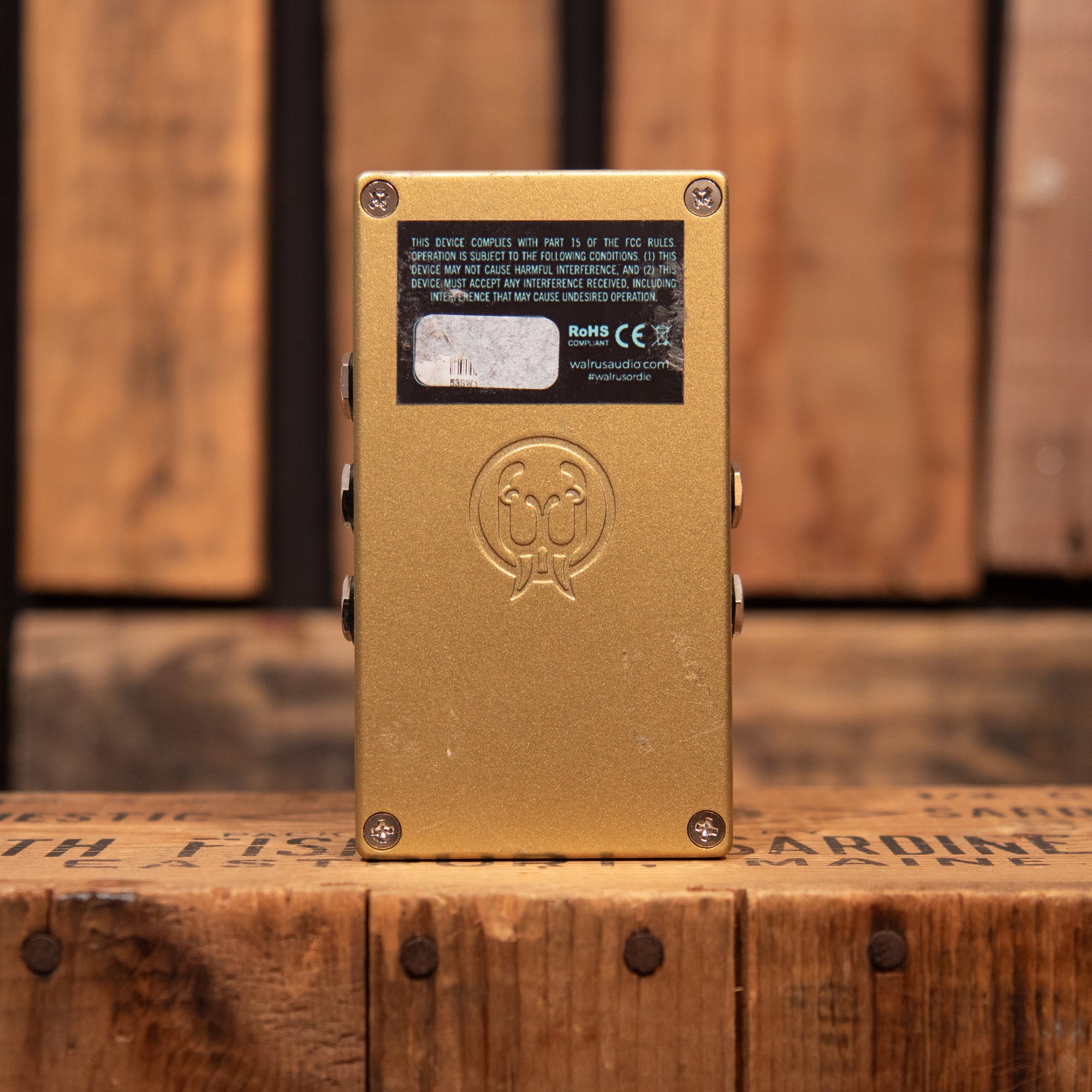 Walrus Audio Julianna Limited Edition Gold (Sweetwater Exclusive)