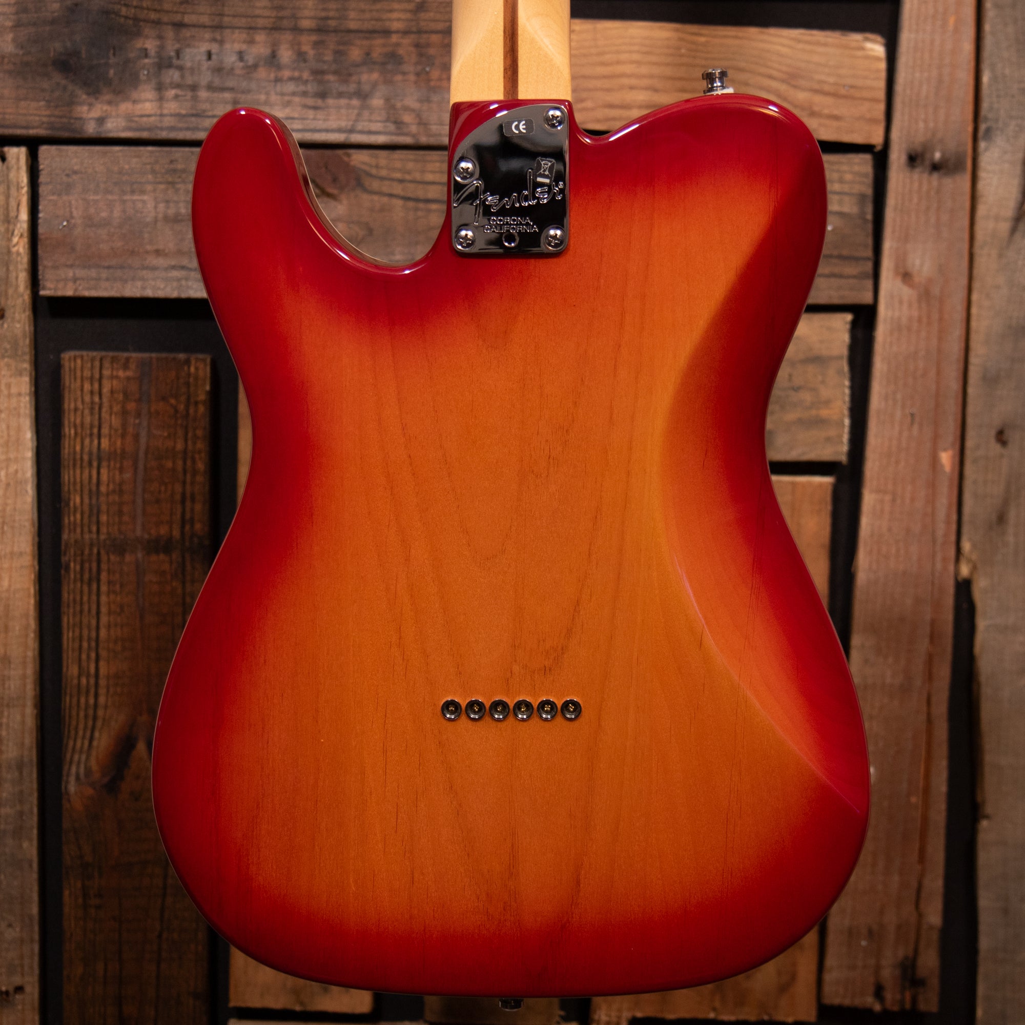 2009 Fender American Deluxe Telecaster - Aged Cherry Burst