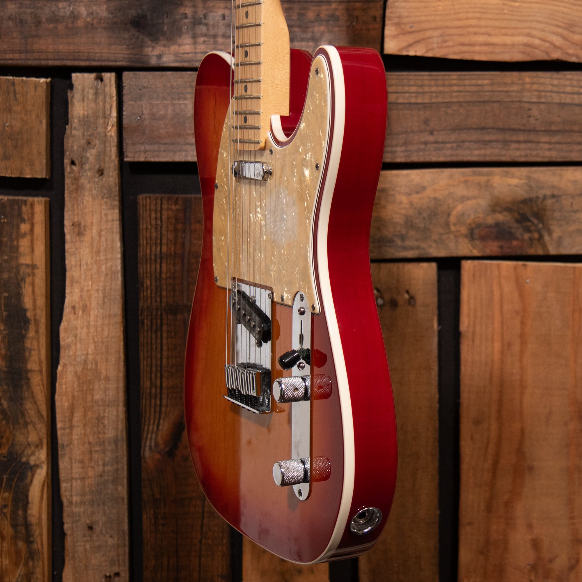 2009 Fender American Deluxe Telecaster - Aged Cherry Burst