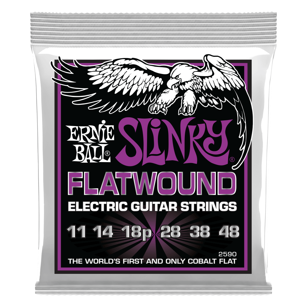 Flatwound Power Slinky 11-48