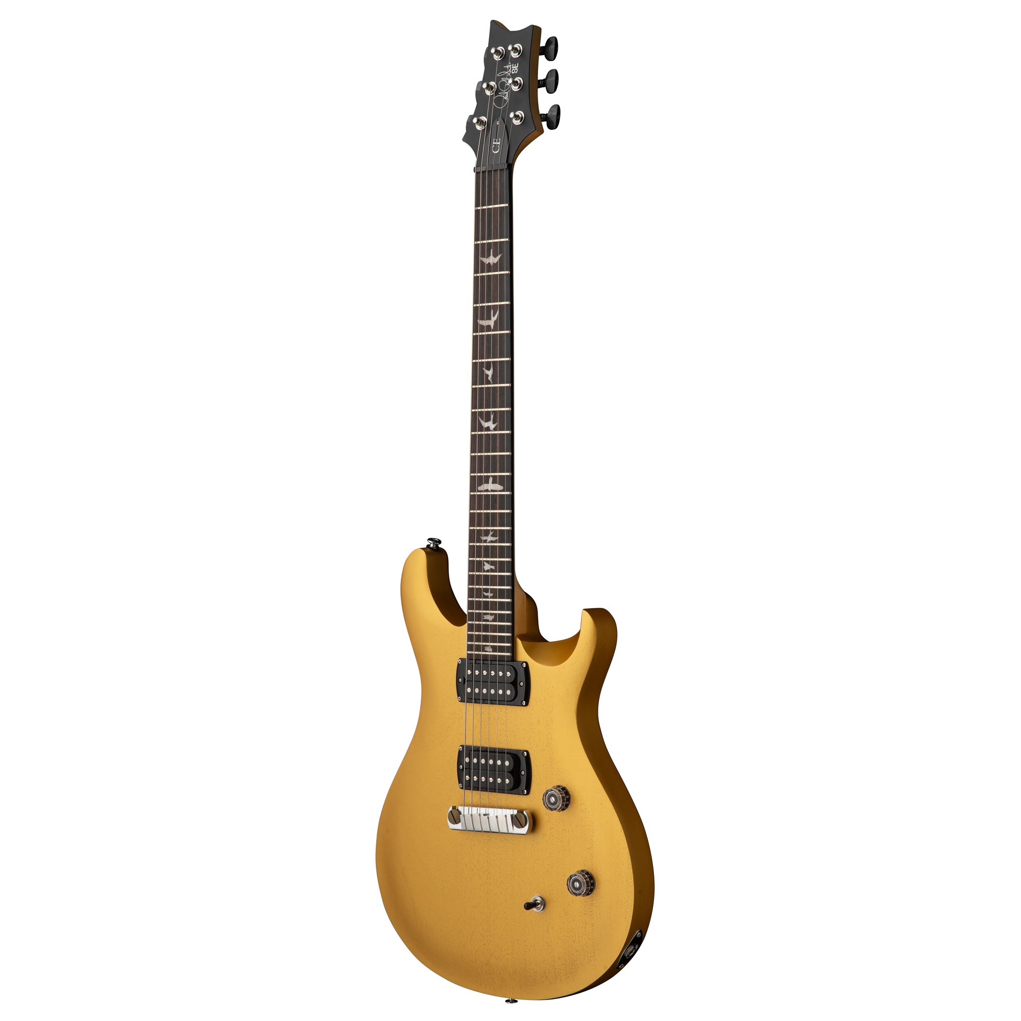 PRS SE CE24 Standard Stoptail Satin - Metallic Gold
