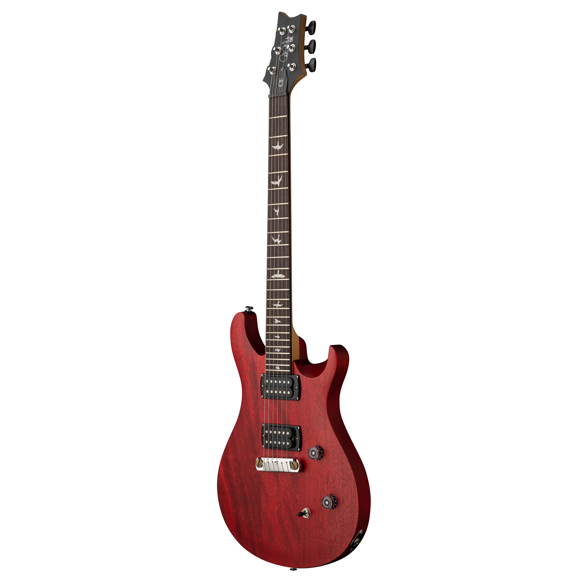 PRS SE CE24 Standard Stoptail Satin - Vintage Cherry