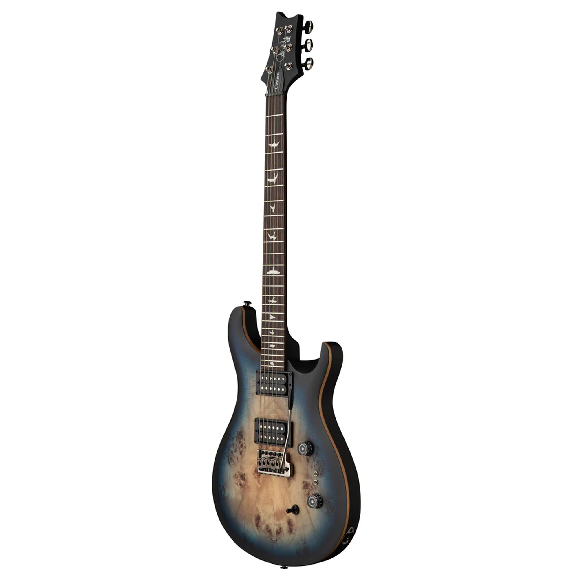 ギター PRS SE Custom24 Lake Blue Midnight Burst PRS SE Custom 24, Lake Blue - Sims Music