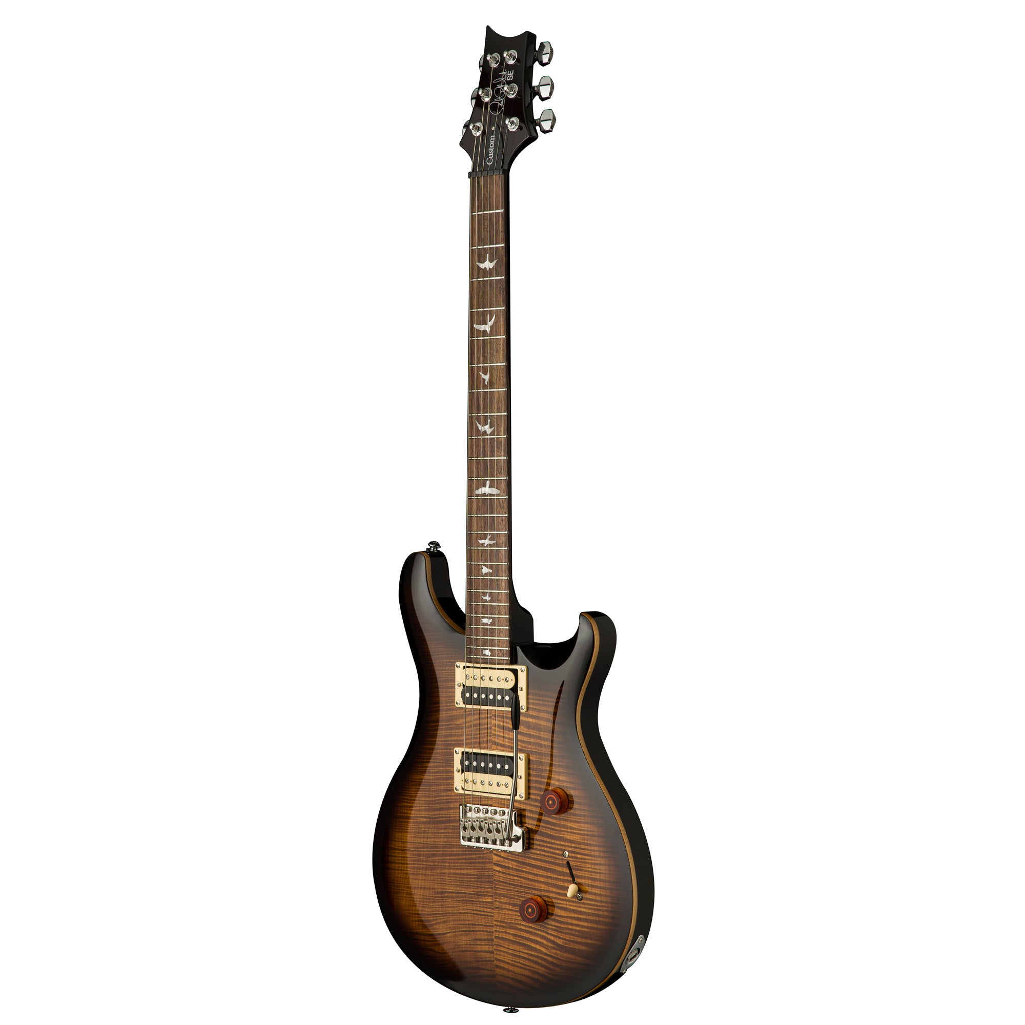 PRS SE Custom 24 - Black Gold Burst