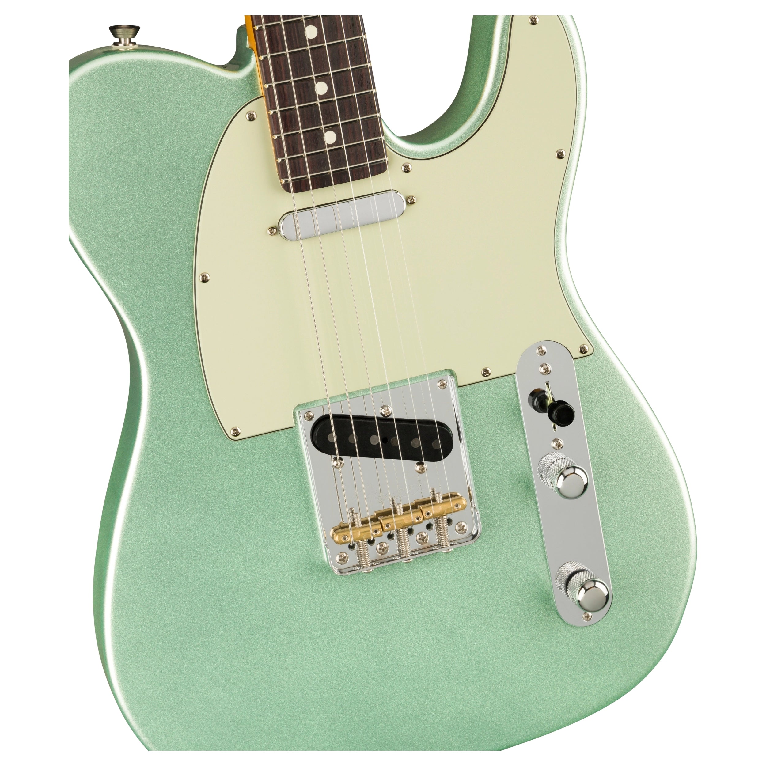 Fender American Professional II Telecaster Electric Guitar Mystic Surf Green w/HSC