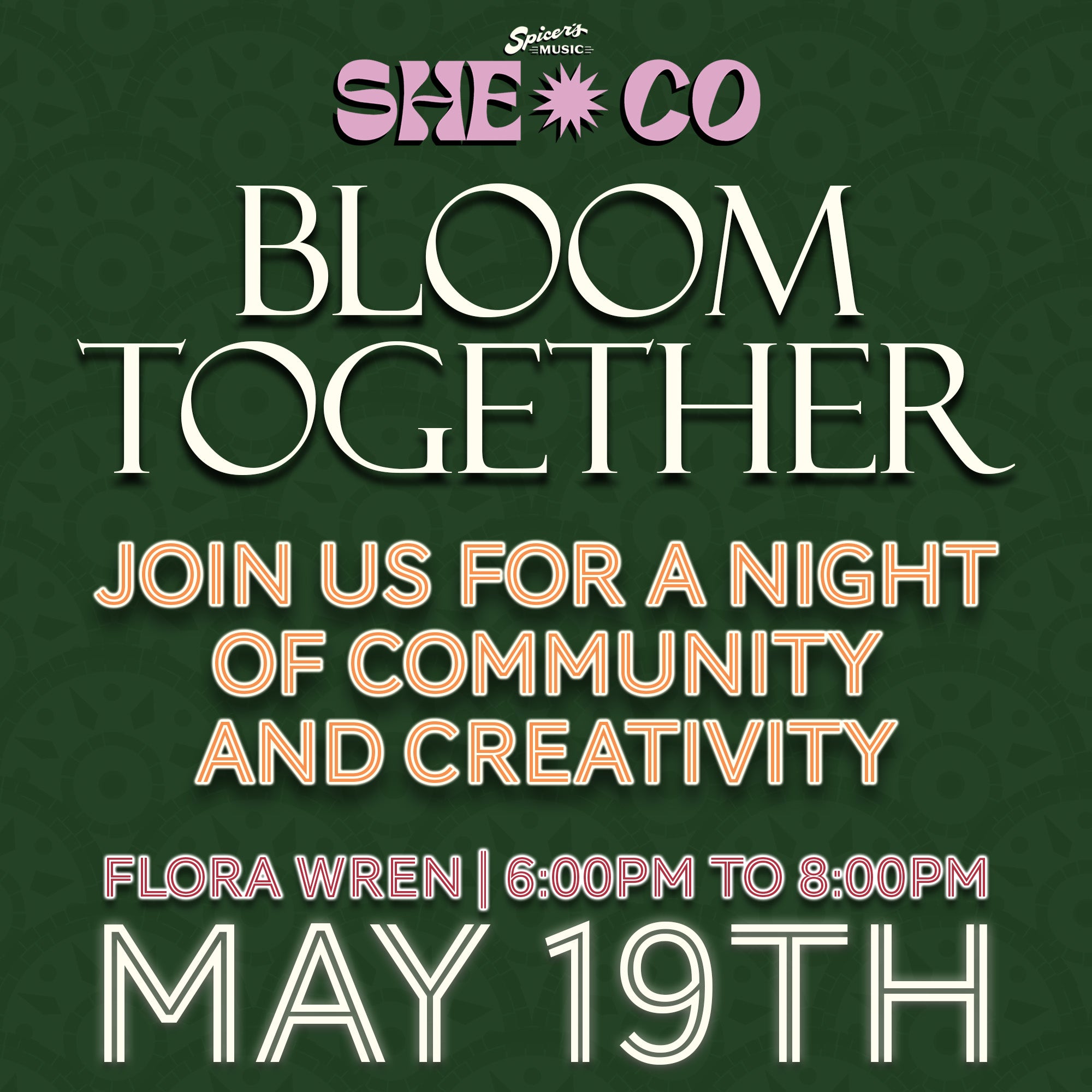 SheCo Bloom Together Registration