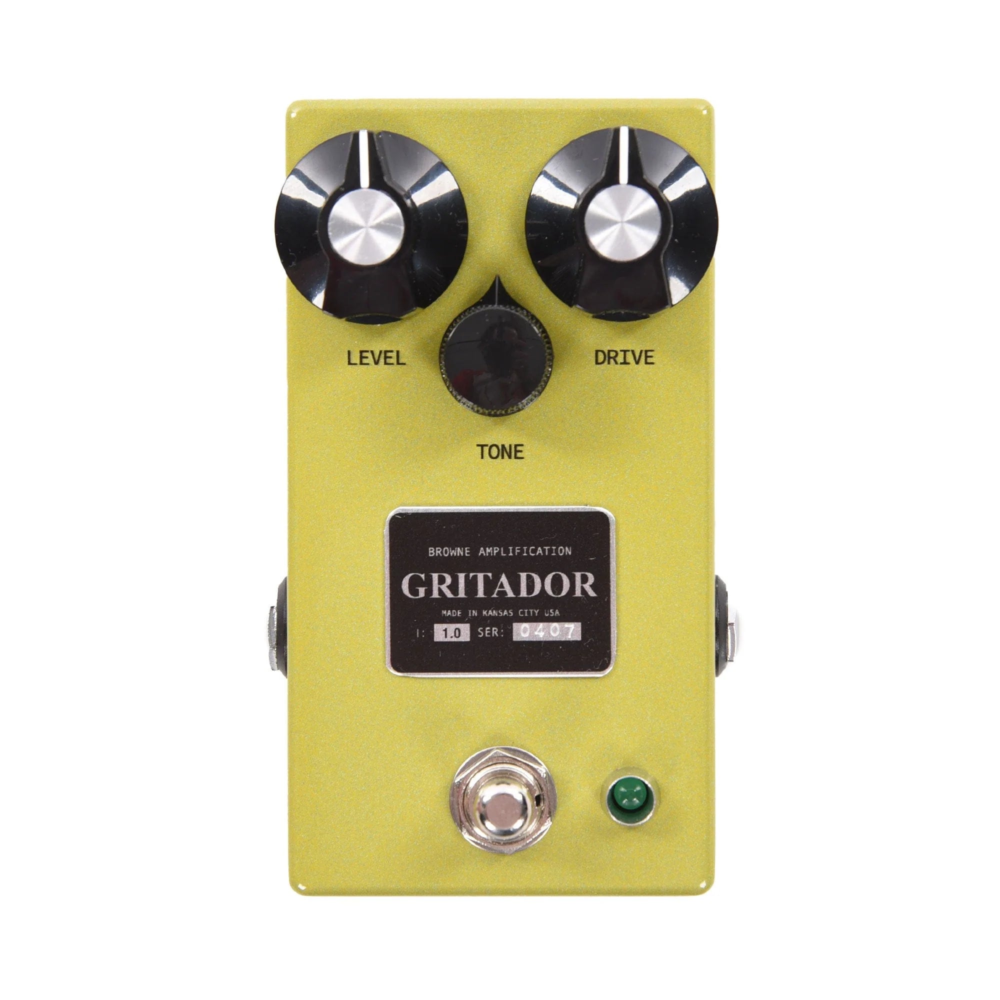 Browne Amplification Gritador Overdrive Pedal