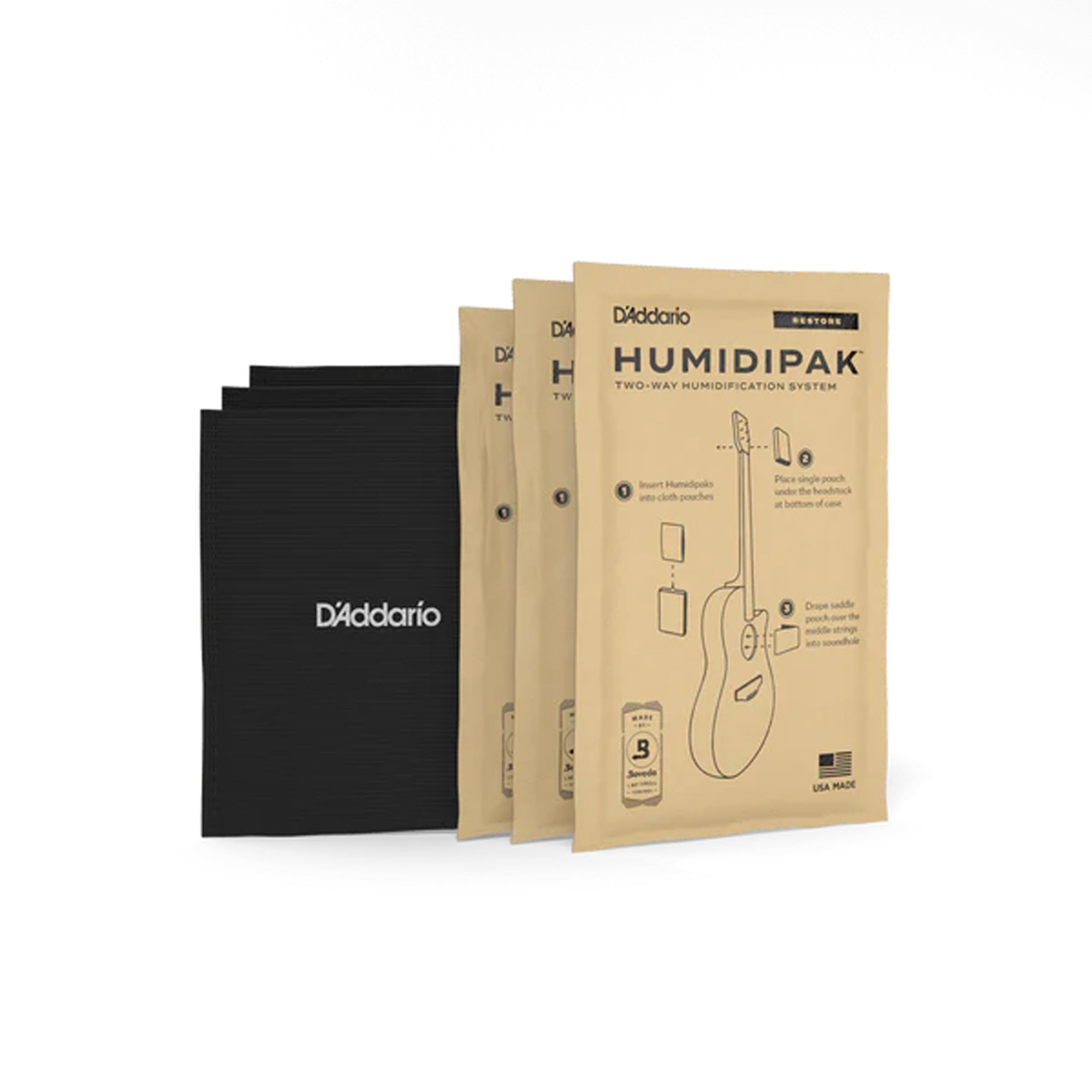 D'Addario Humidipak Restore Automatic Humidity Conditioning System