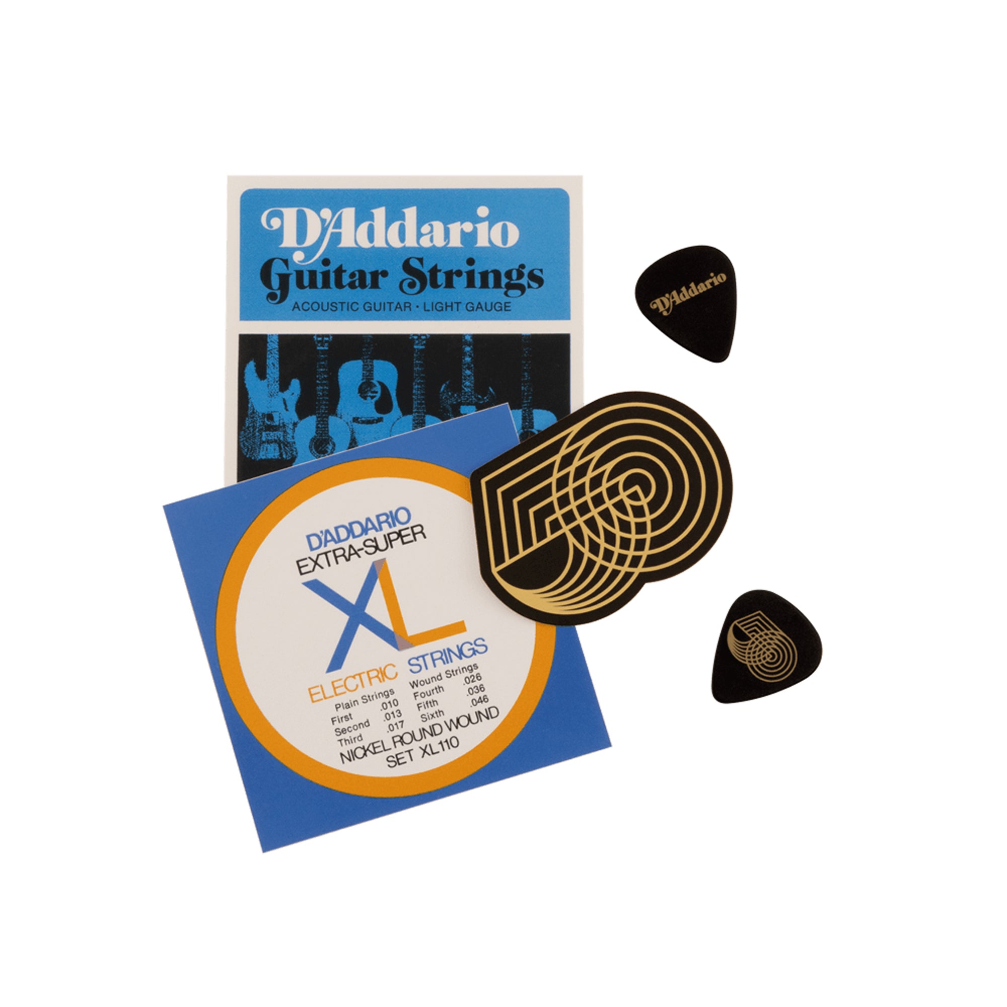 D'Addario 50th Anniversary EJ16/EXL110 Tin