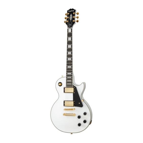 Epiphone Les Paul Custom Electric Guitar Alpine White