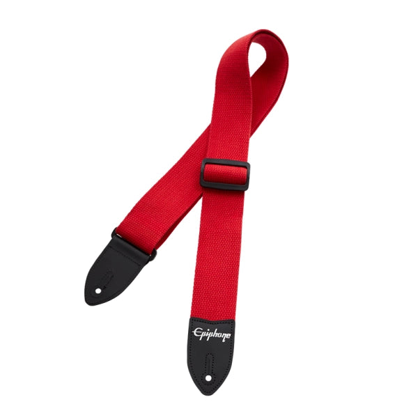 Epiphone Cotton Guitar Strap Red