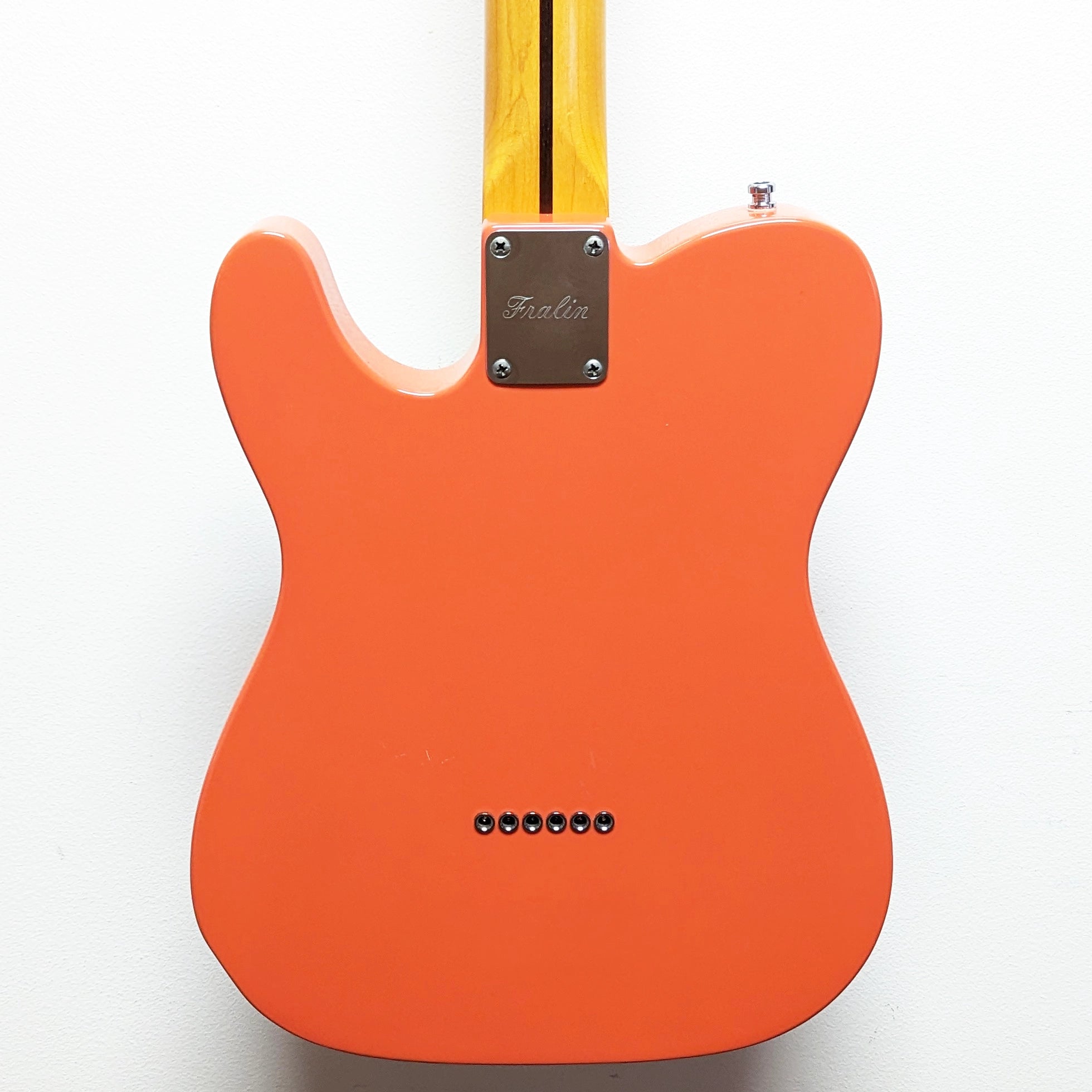 Fralin T-Style Partscaster Orange w/Gigbag