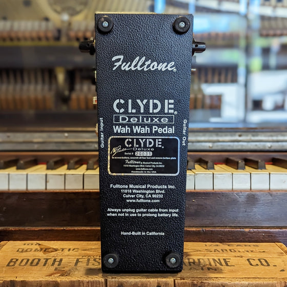 Fulltone Clyde Deluxe Wah Pedal w/Box
