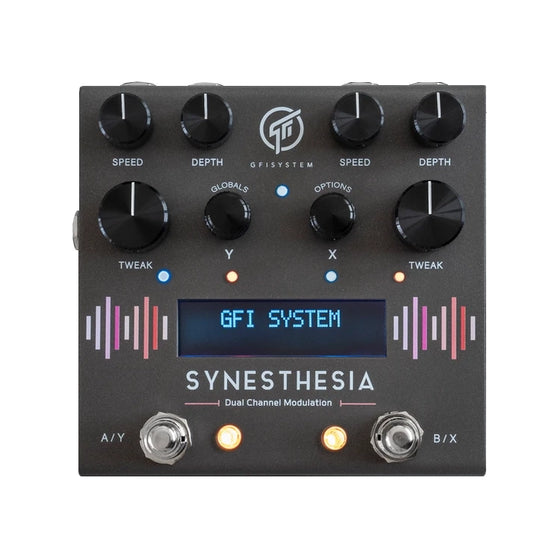 GFI System Synesthesia Multi-Effects Modulation Pedal