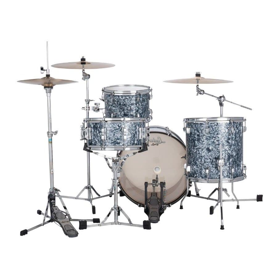 Ludwig NeuSonic 3pc. Shell Pack - Steel Blue Pearl