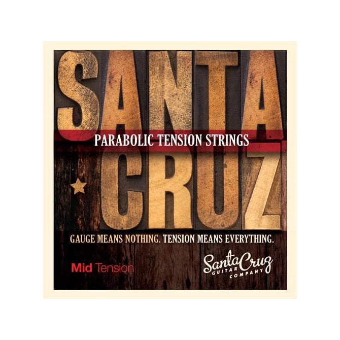 Santa Cruz Mid Tension Acoustic Guitar Strings