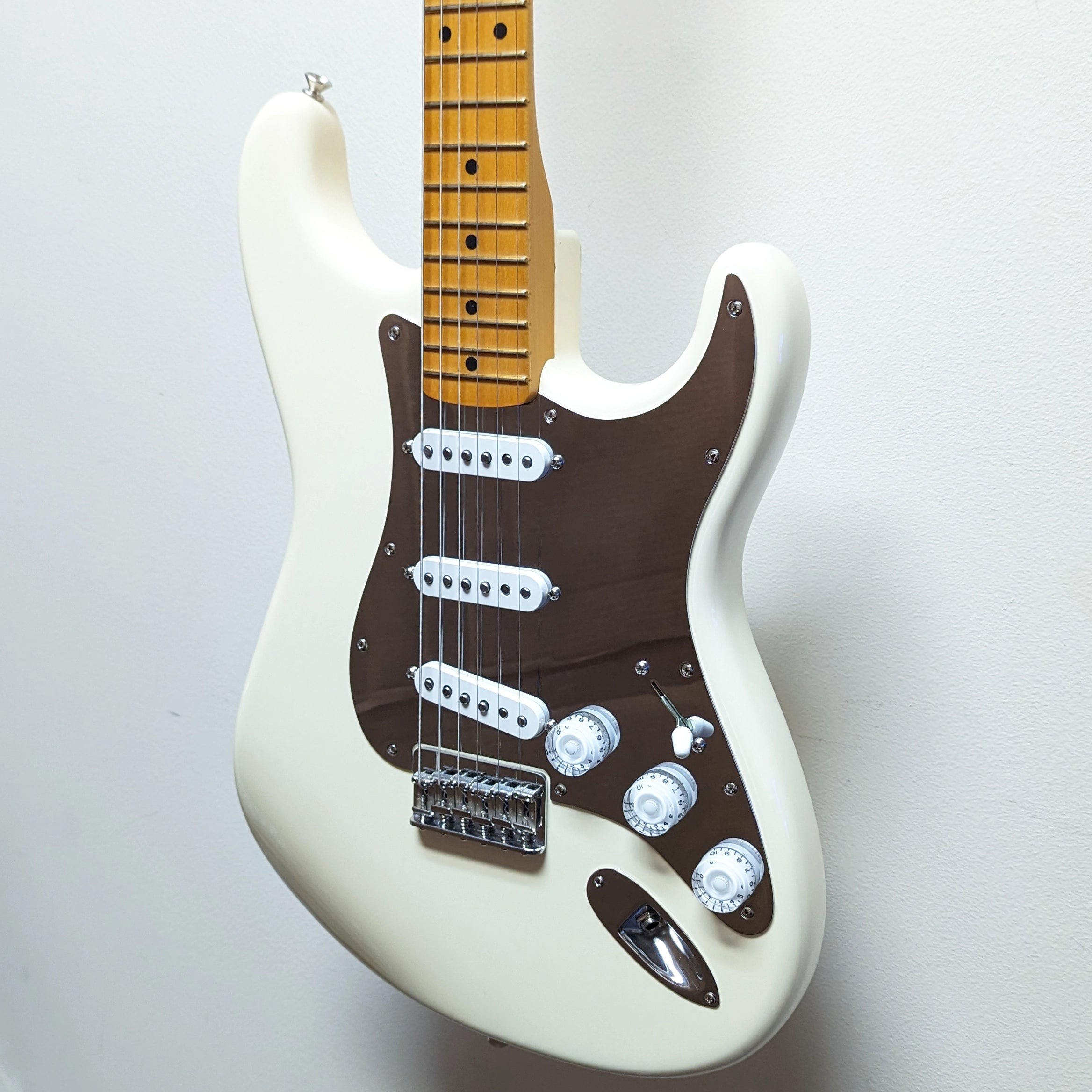 Fender Nile Rodgers Stratocaster Electric Guitar Olympic White Open Box