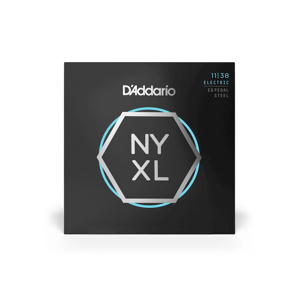 D'Addario NYXL Regular Light E9 Pedal Steel Guitar Strings .011-.038