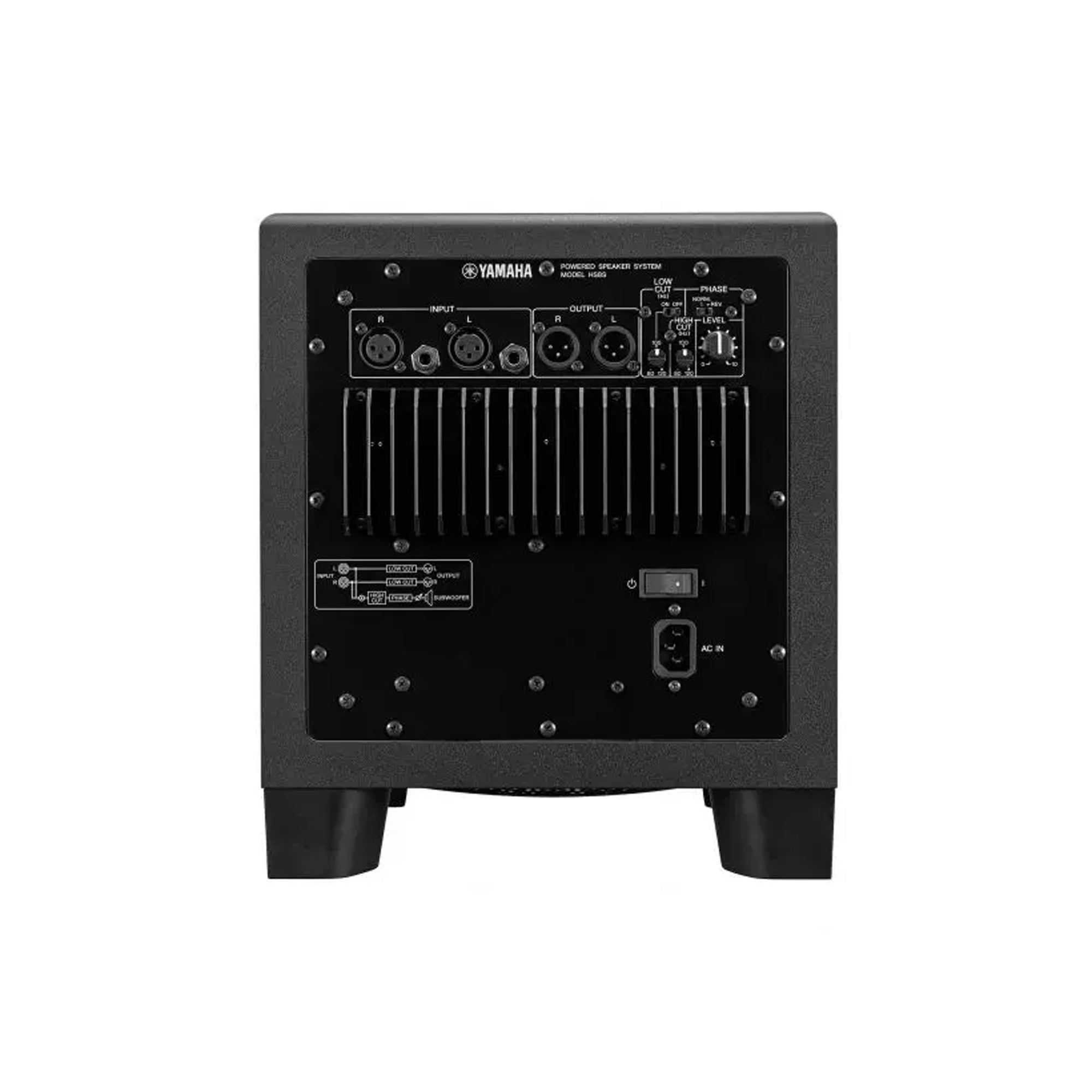 Yamaha 8" Powered Subwoofer - Black