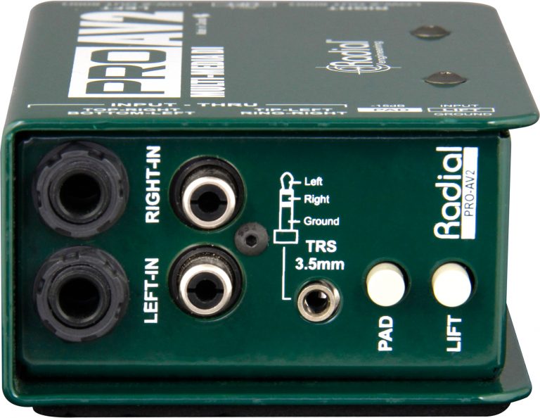 ProAV2 Passive A/V 2-channel DI