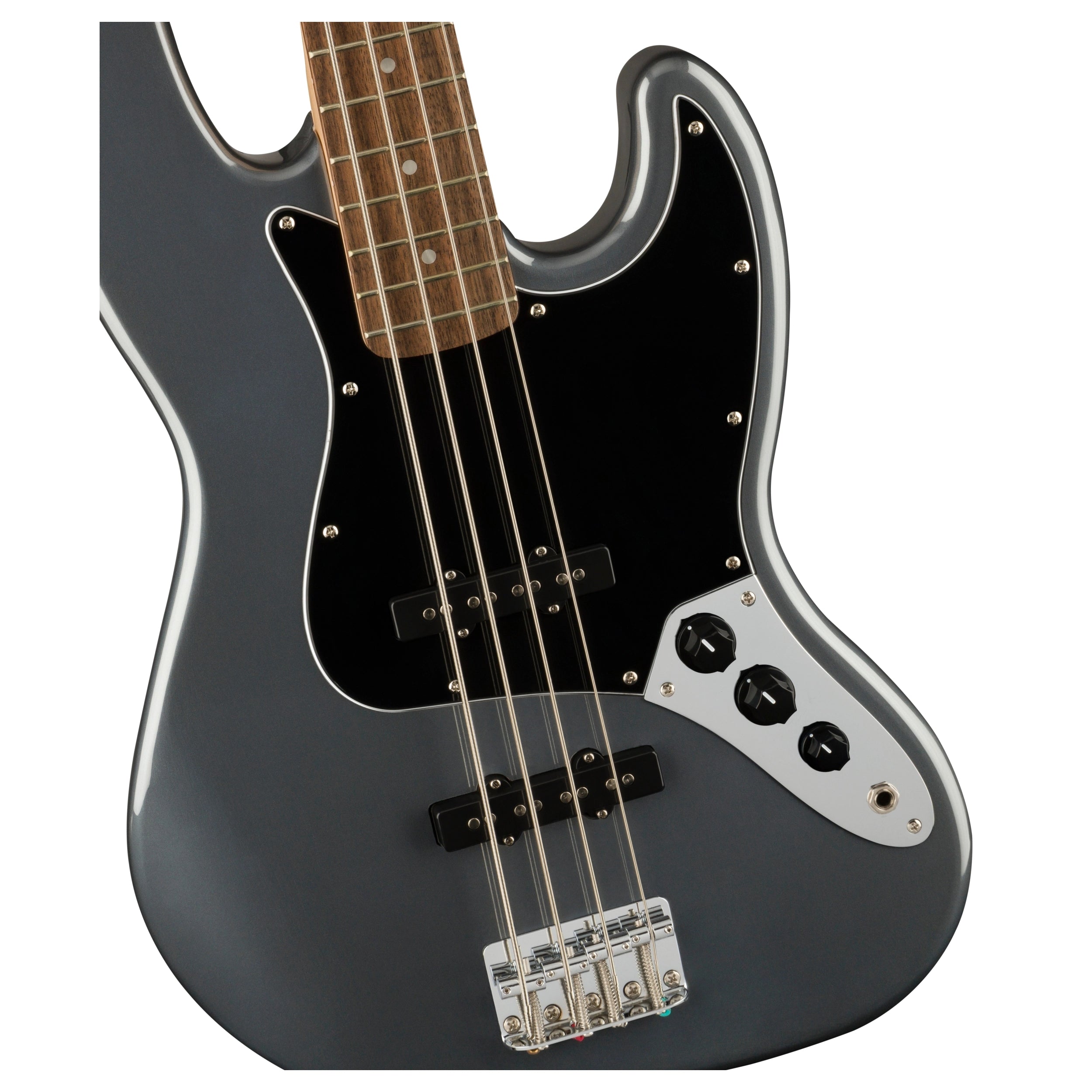 Squier Affinity Jazz Bass Charcoal Frost Metallic