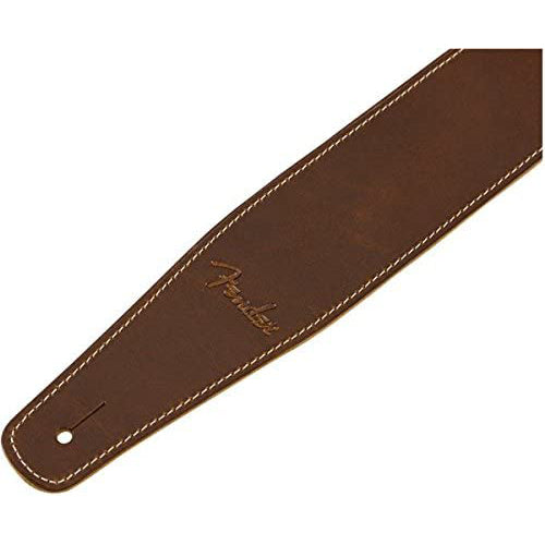 Fender Right Height Cognac Leather Strap