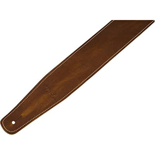 Fender Right Height Cognac Leather Strap