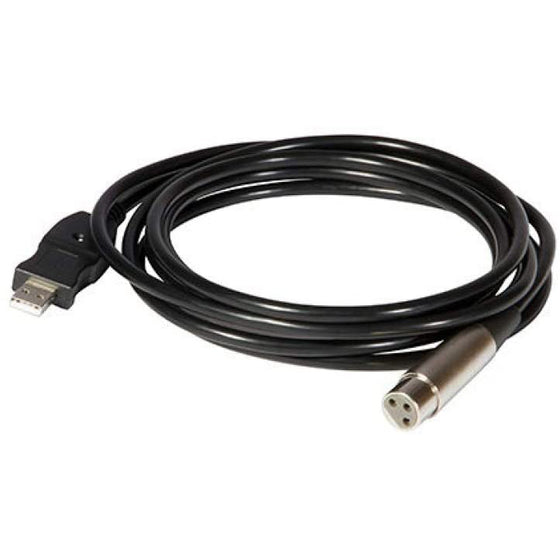 On-Stage 10' XLR to USB Cable