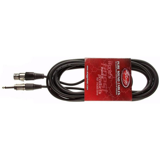 Stagg 33' XLR (f) to 1/4" (m) Cable